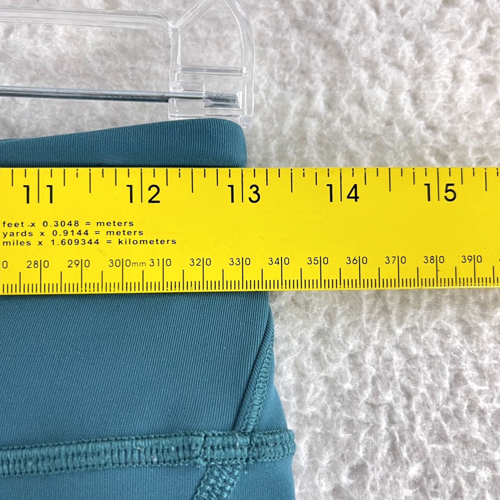 Lululemon Lululemon Ready to Race Crop Leggings Womens Size 6 Green Pull On Yoga Stretch Size 28" / US 6 / IT 42 - 7 Thumbnail