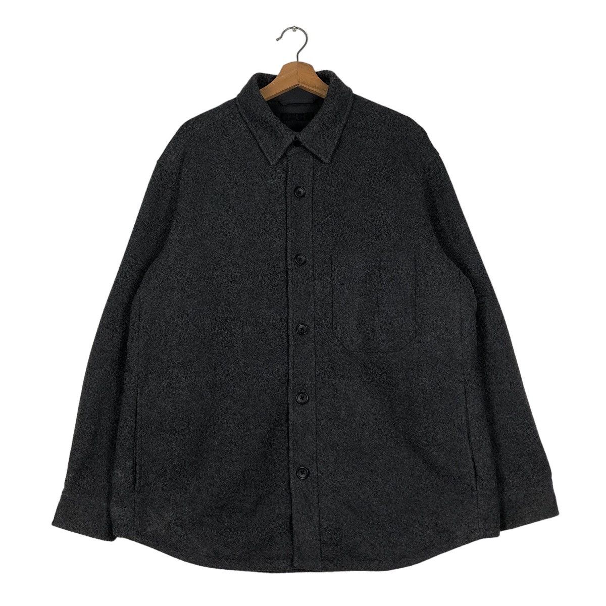 Japanese Brand 🔥Vintage Chore Wool Jacket Uniqlo Japan Issey Miyake Size US XL / EU 56 / 4 - 1 Thumbnail