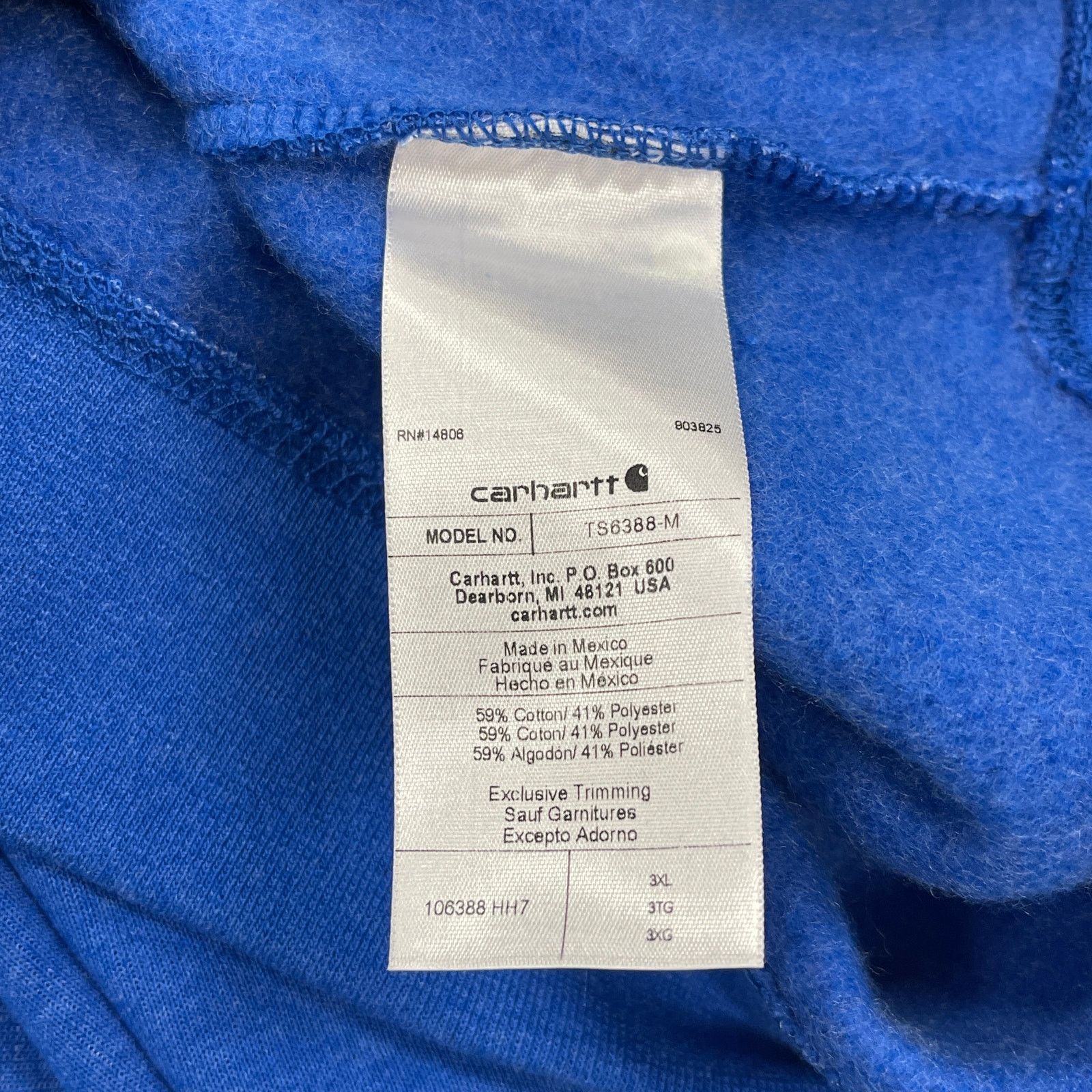 Carhartt Carhartt 106388 Rain Defender® Loose Midweight Hoodie 3XL Size US XXL / EU 58 / 5 - 7 Thumbnail