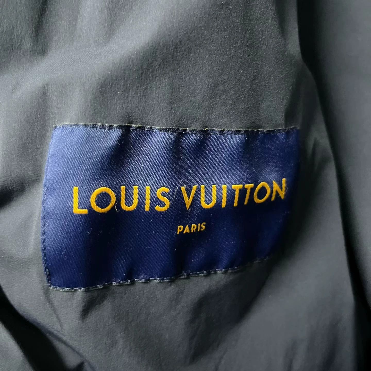 Louis Vuitton louis vuitton blue zip-up bomber jacket Size US L / EU 52-54 / 3 - 2 Thumbnail
