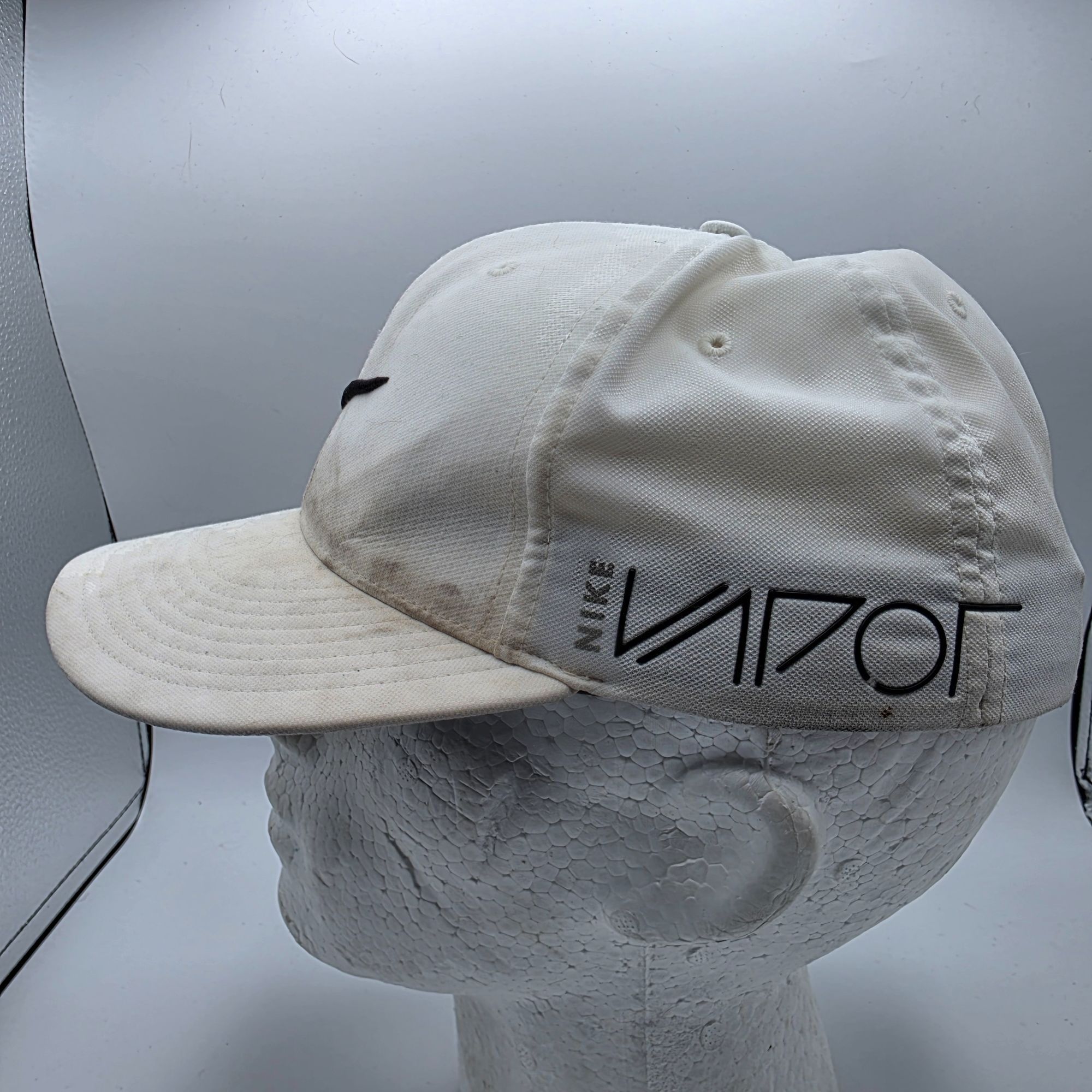 Nike Nike True Tour Vapor Hat RZN Swoosh Dri Fit White Flex Golf Size ONE SIZE - 2 Thumbnail