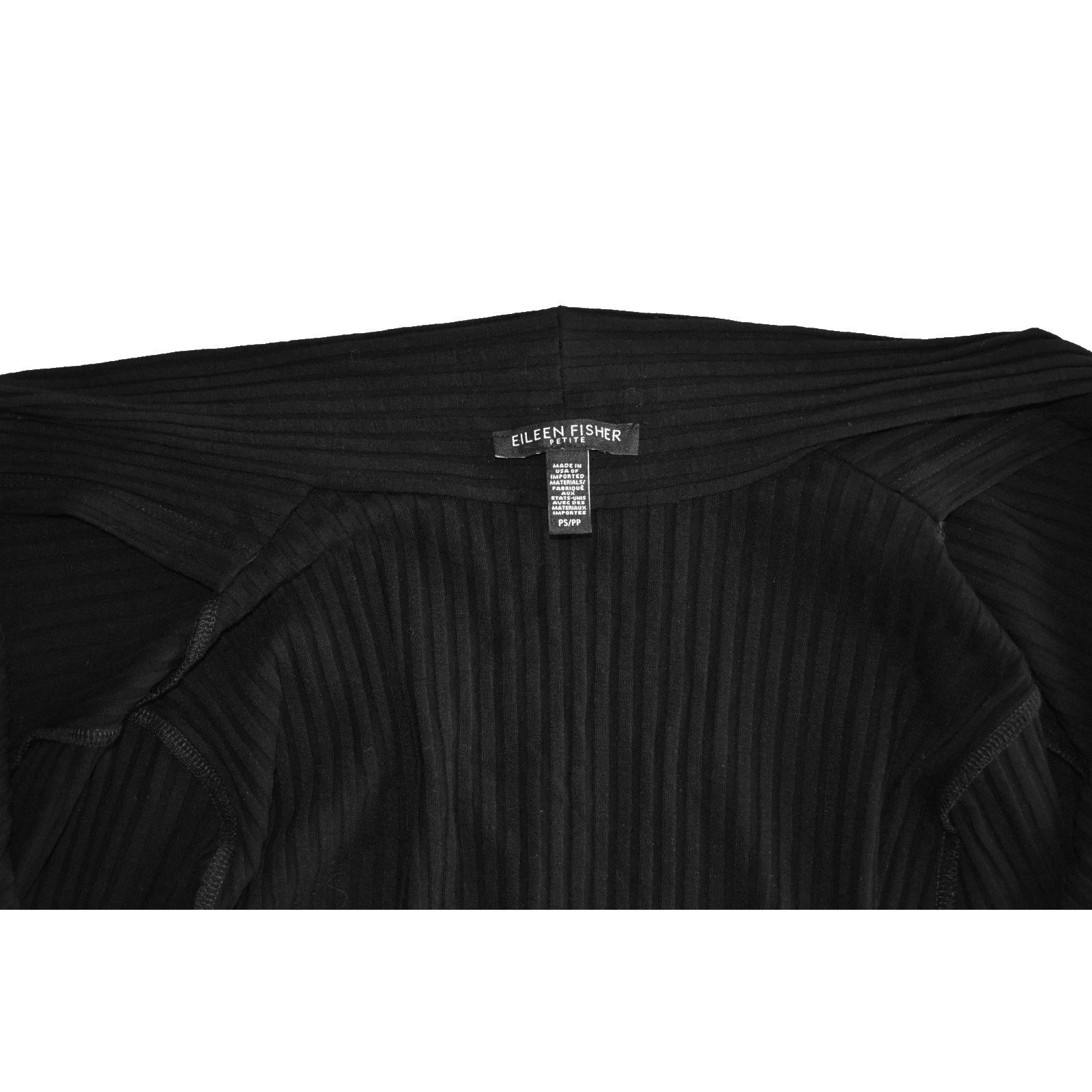 Eileen Fisher EILEEN FISHER Knit Tencel Petite Open Cardigan Sweater Sz PS Size S / US 4 / IT 40 - 4 Thumbnail