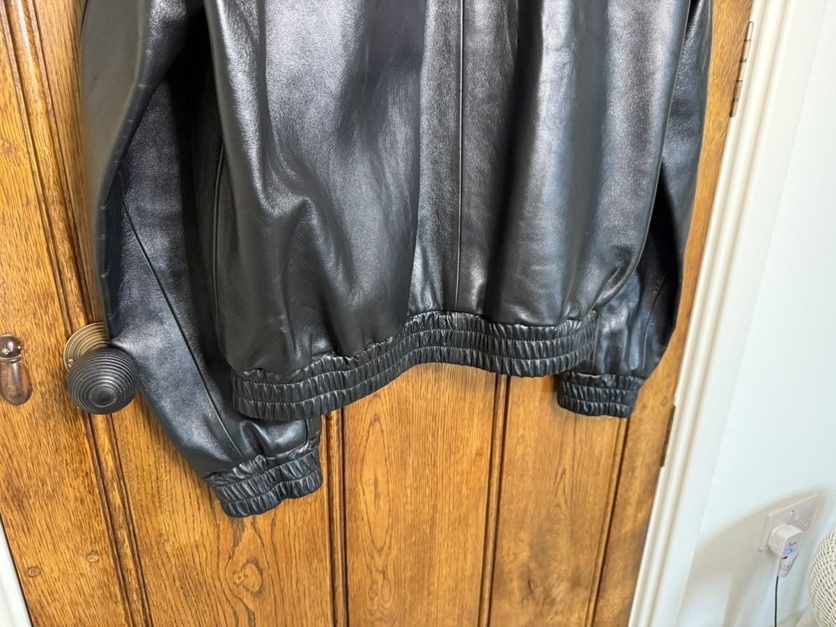 Celine FW24 Celine logo Triomphe leather tracksuit jacket 54 Hedi Size US L / EU 52-54 / 3 - 21 Thumbnail