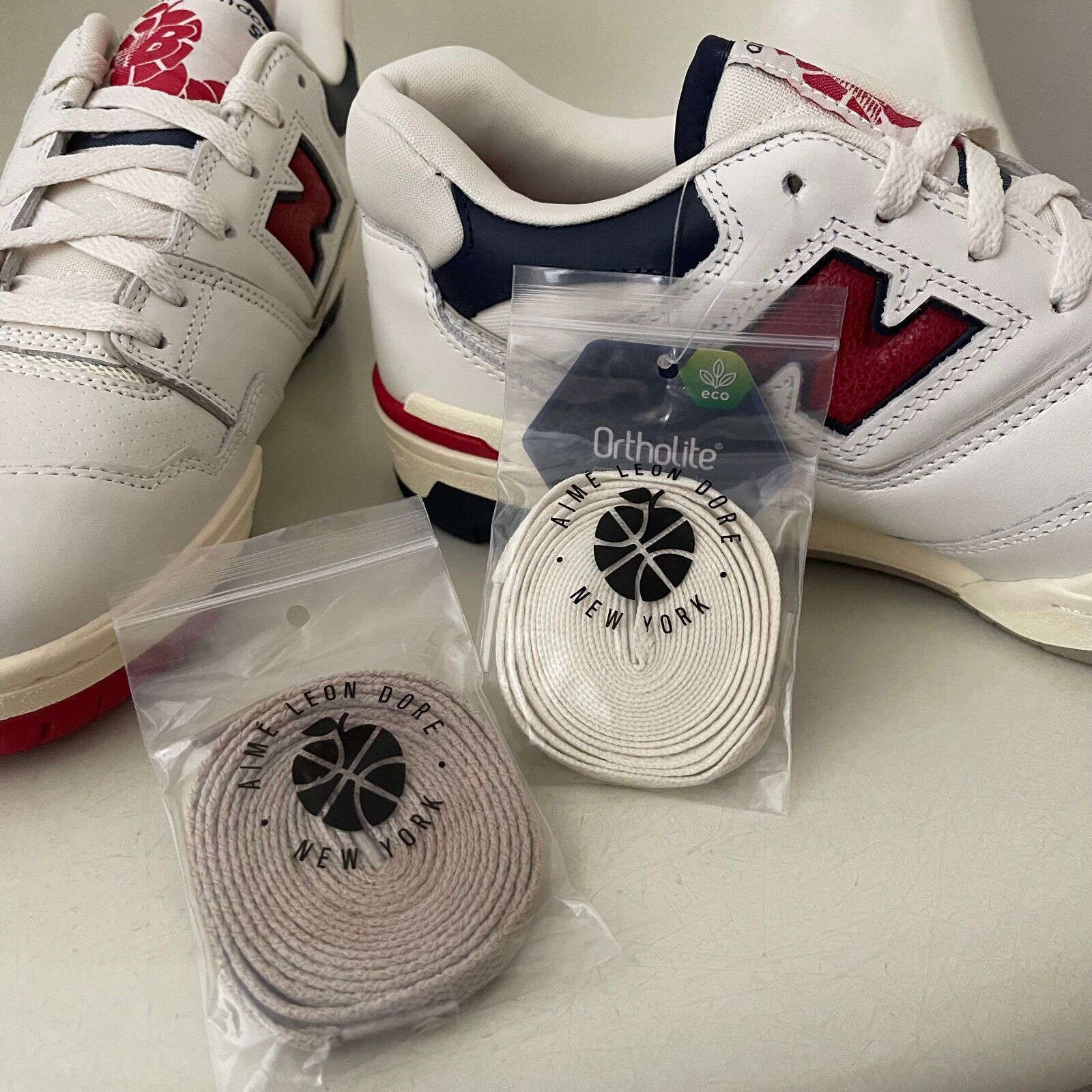 Aime Leon Dore × New Balance New Balance 550 Navy Red ALD NEW Size US 10.5 / EU 43-44 - 6 Thumbnail