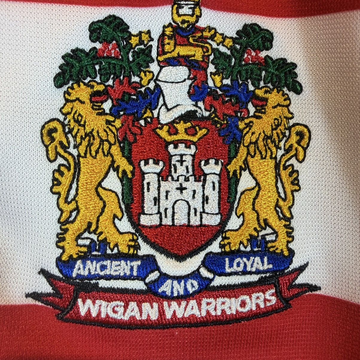 Other Wigan Warriors Rugby League JJB Rugby Jersey Sz M Size US M / EU 48-50 / 2 - 8 Thumbnail