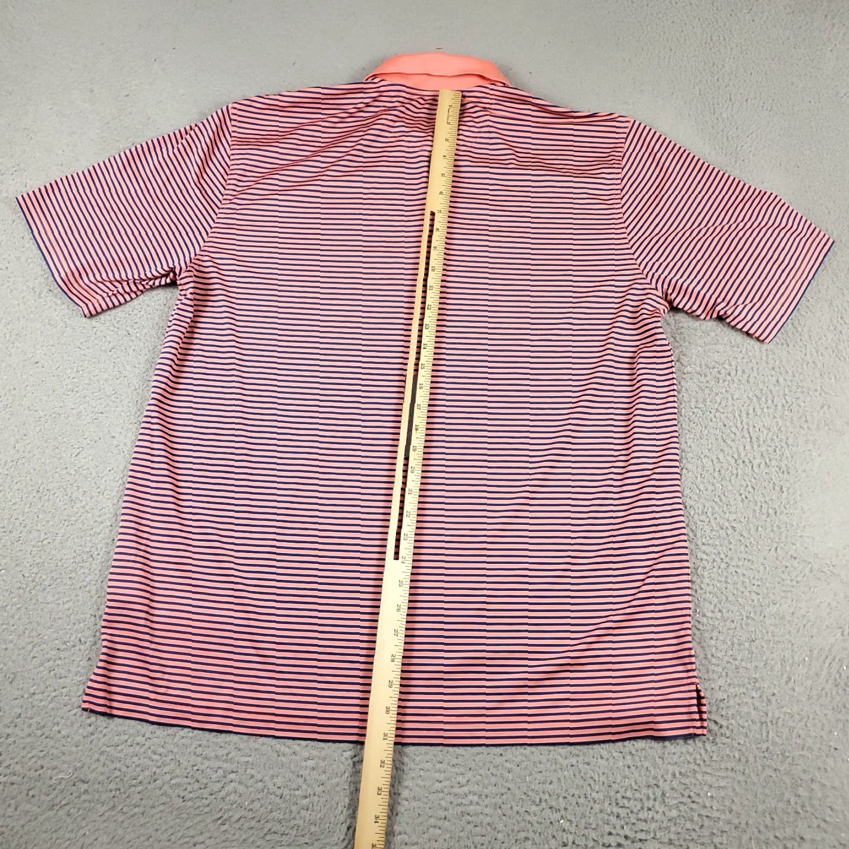 Vintage Greg Norman Polo Shirt Mens XL Pink Striped Golf Casual Short Sleeve Polo Shirt Size US XL / EU 56 / 4 - 4 Thumbnail