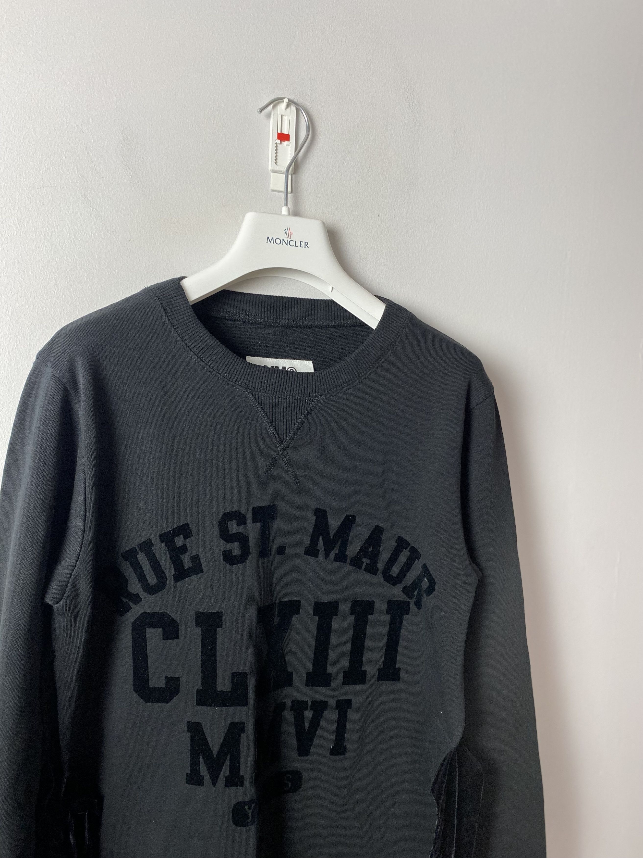 Maison Margiela Maison Margiela MM6 Rue St Maur sweatshirt crewneck Size XS / US 0-2 / IT 36-38 - 2 Thumbnail