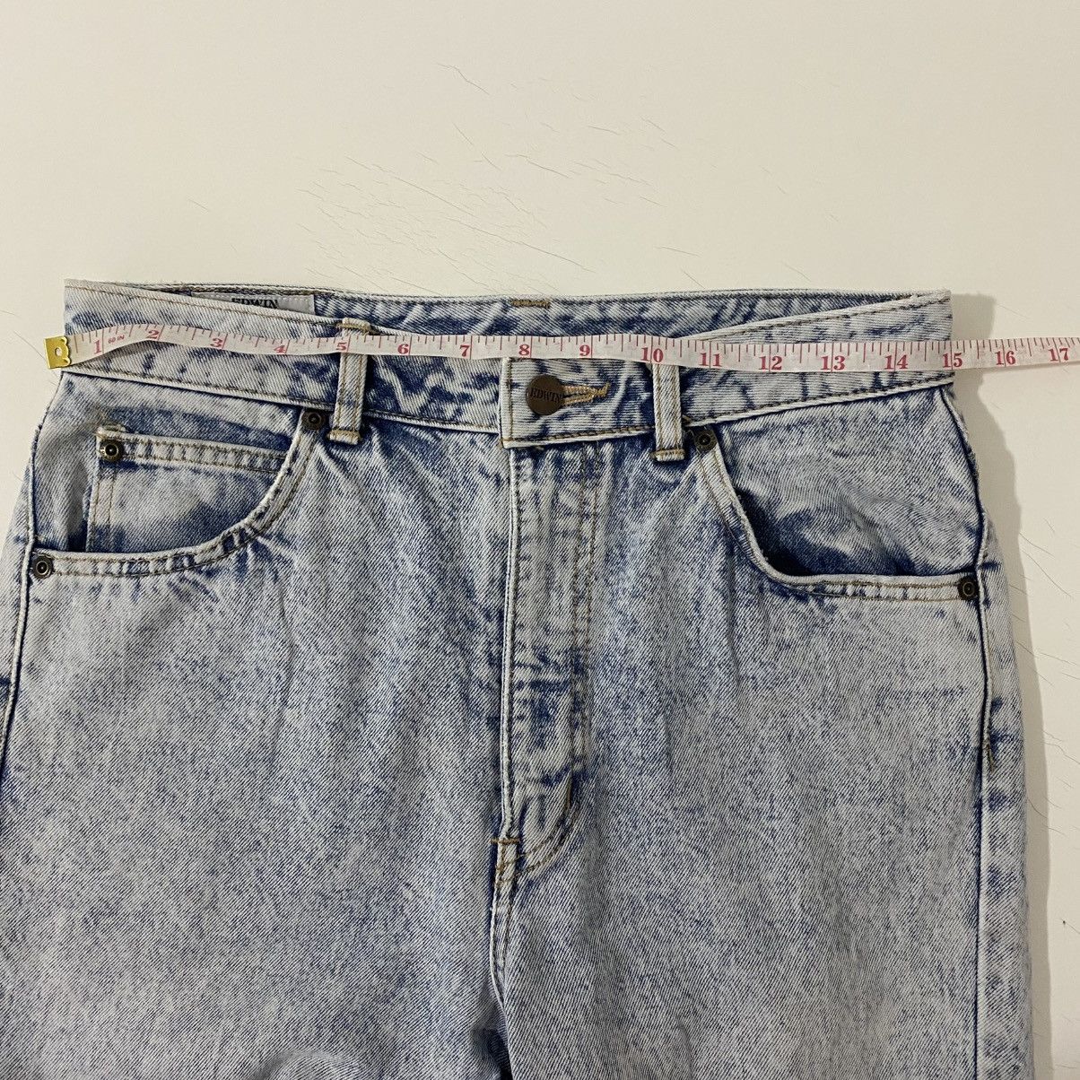 Edwin Vintage EDWIN Denim 90s acid wash size 31 Size US 31 - 12 Thumbnail