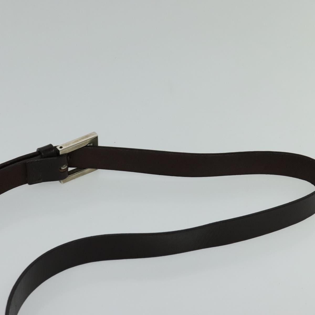 FENDI Shoulder Bag Canvas White Silver