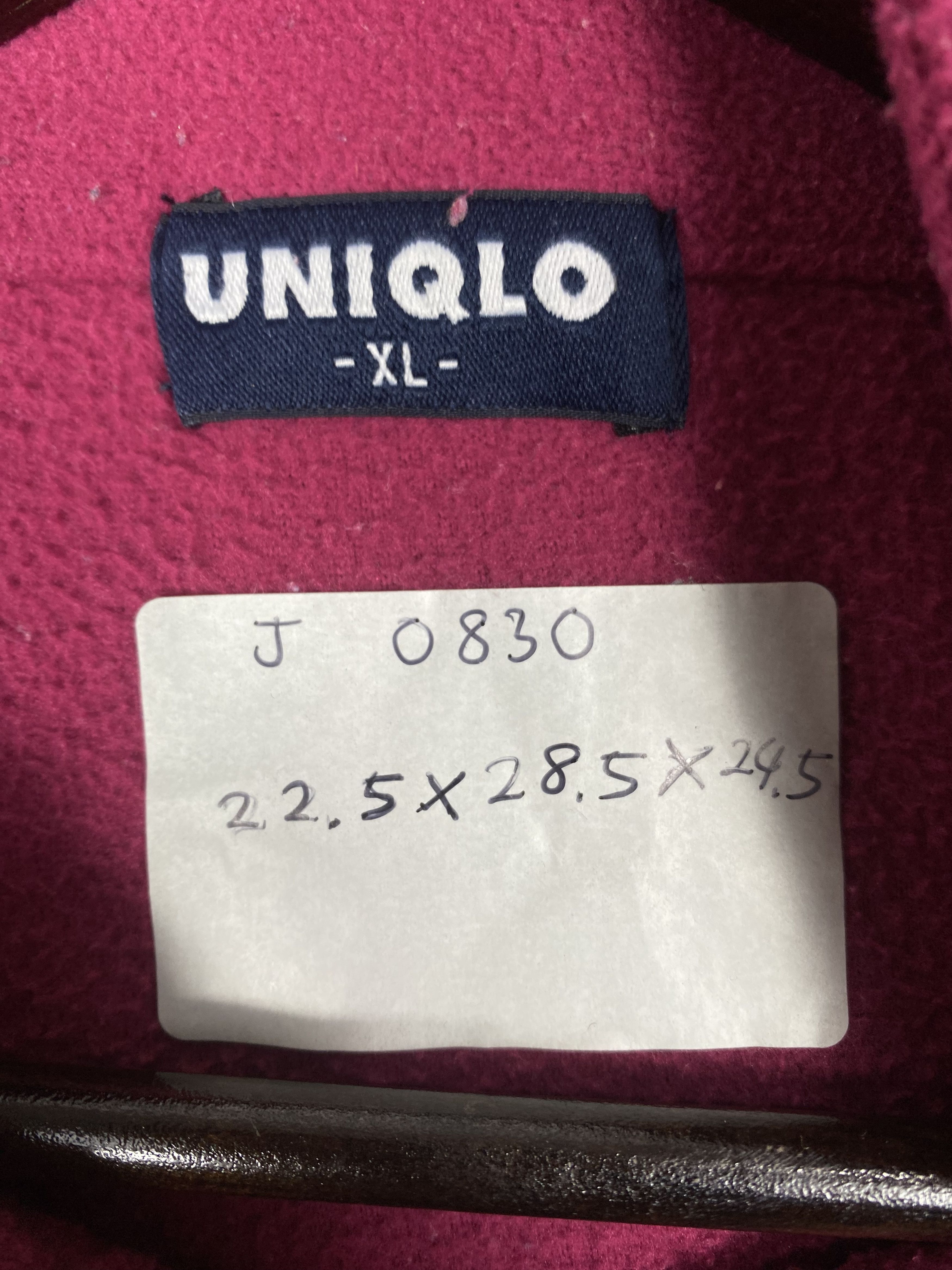 Uniqlo Vintage Uniqlo Halfzipper Fleece Sweatshirts DJ0830 Size US XL / EU 56 / 4 - 9 Thumbnail