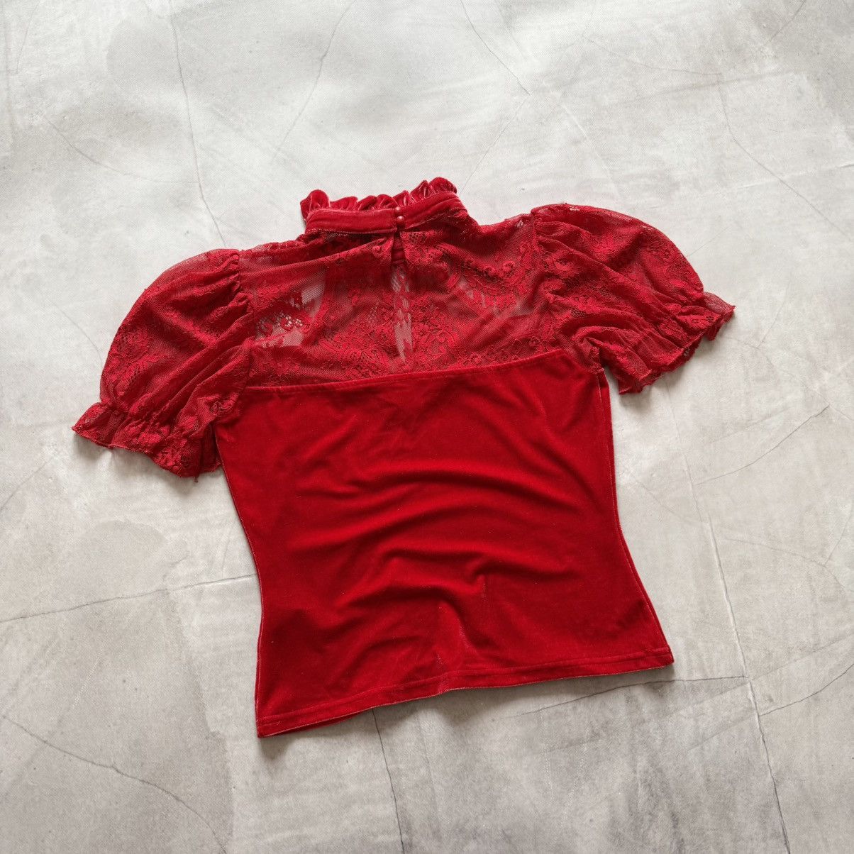 Undercover Gothic Mesh Web T Shirt Mad Punk LGB Tripp NYC Vibe Size L / US 10 / IT 46 - 5 Thumbnail