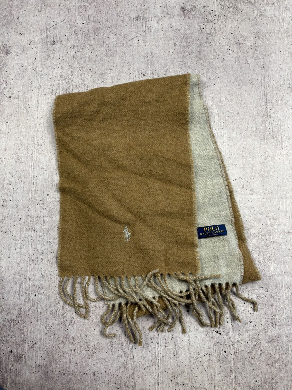 Polo Ralph Lauren Polo Ralph Lauren vintage wool scarf Size ONE SIZE - 1 Thumbnail