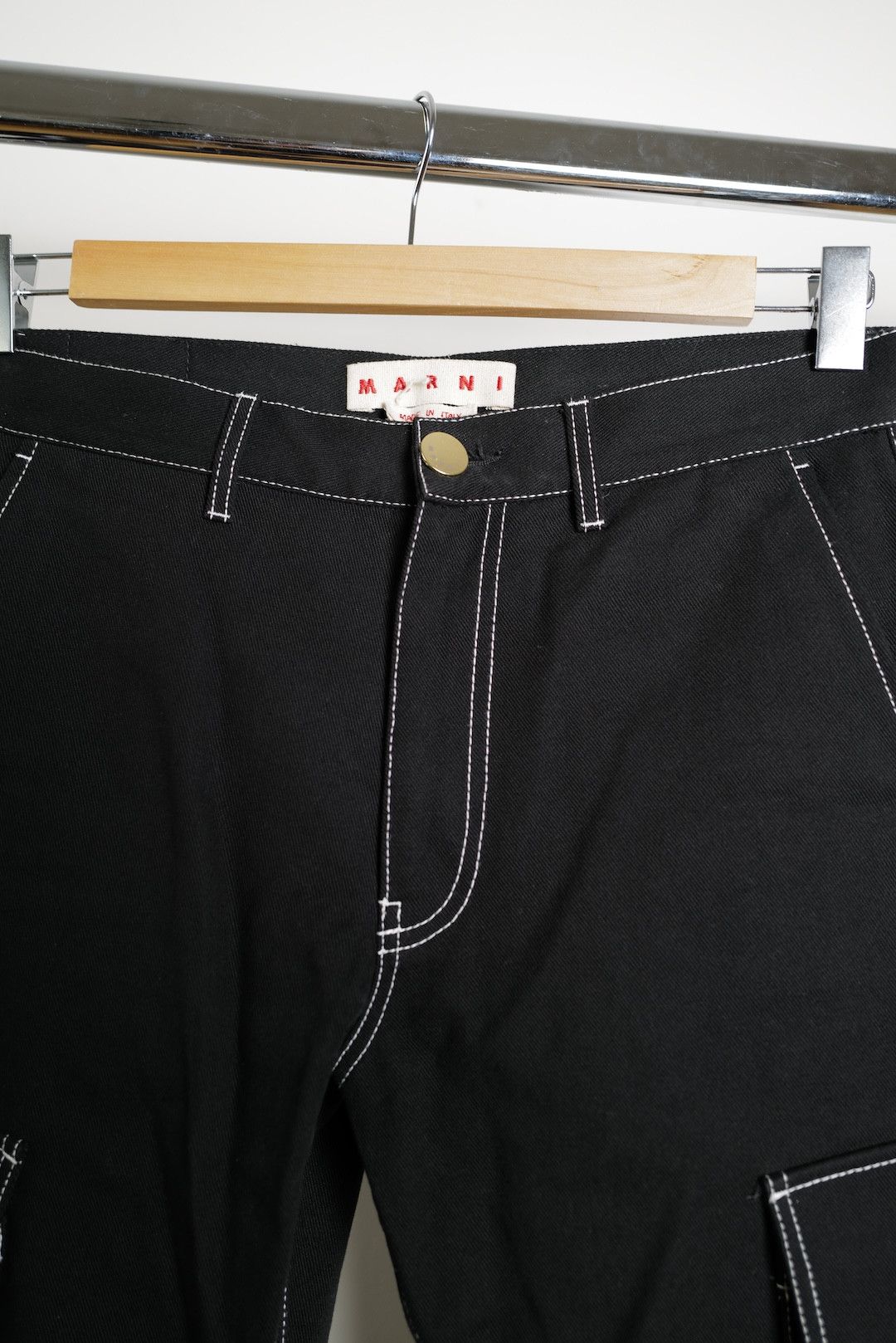 Marni Marni Wide Leg Contrast Jeans Size US 32 / EU 48 - 6 Thumbnail