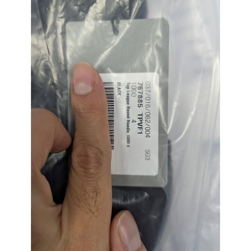 Balenciaga o1rshd1 Top League Round Hoodie in Black Size US XL / EU 56 / 4 - 19 Thumbnail