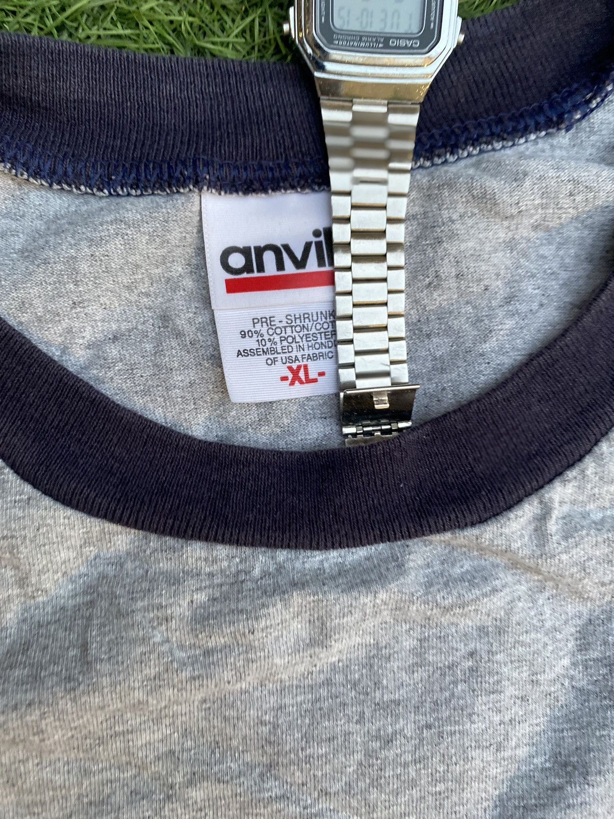 Anvil VINTAGE HALF SLEEVE ANVIL T SHIRT Size US XL / EU 56 / 4 - 2 Thumbnail