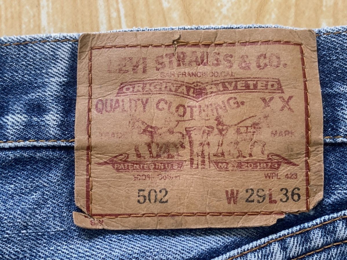 Levi's Rare.. Distressed Levi’s 502 Big E Made In Japan Size US 28 / EU 44 - 16 Thumbnail