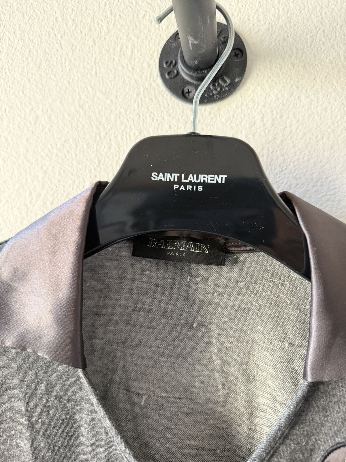 Balmain Patch Polo Longsleeve Shirt Size US XS / EU 42 / 0 - 3 Thumbnail