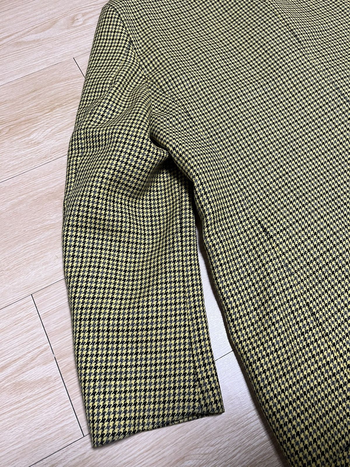 Raf Simons 48 Big fit daddy fit oversized houndstooth blazer jacket Size US M / EU 48-50 / 2 - 8 Thumbnail