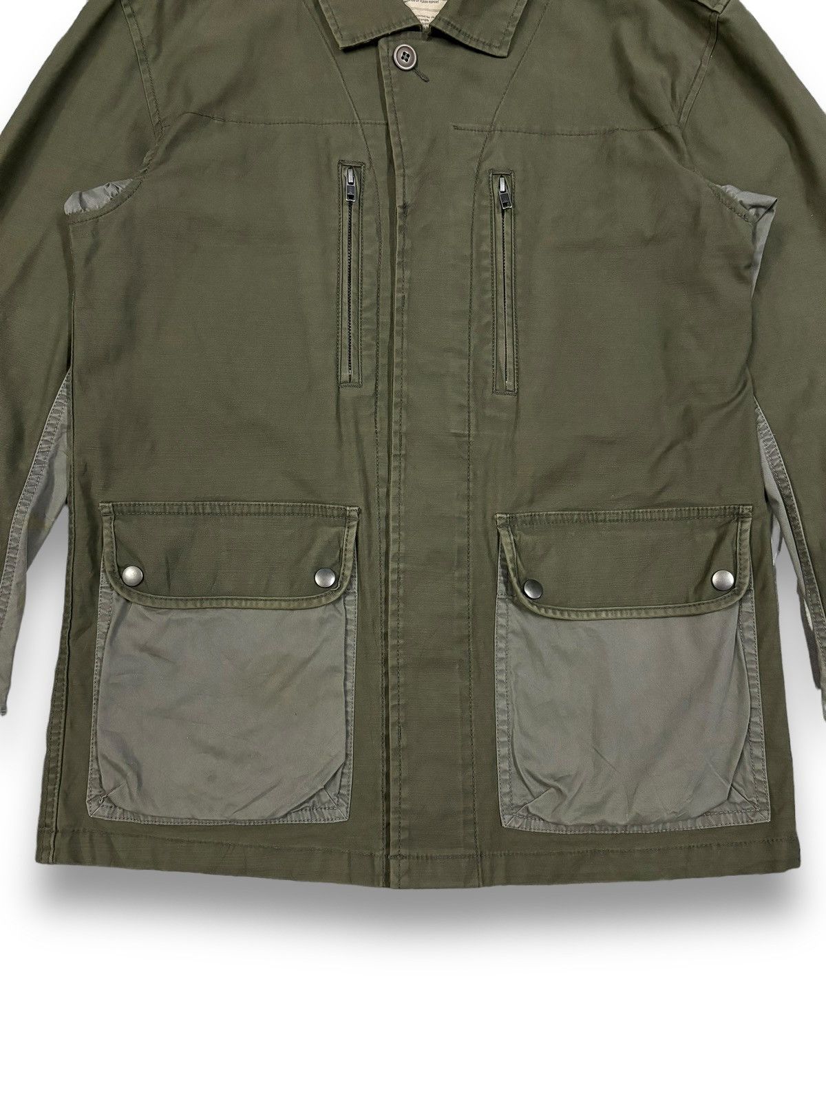 Japanese Brand Vintage Japanese Brand Multi-pockets Camo Army Field Jacket Size US M / EU 48-50 / 2 - 5 Thumbnail