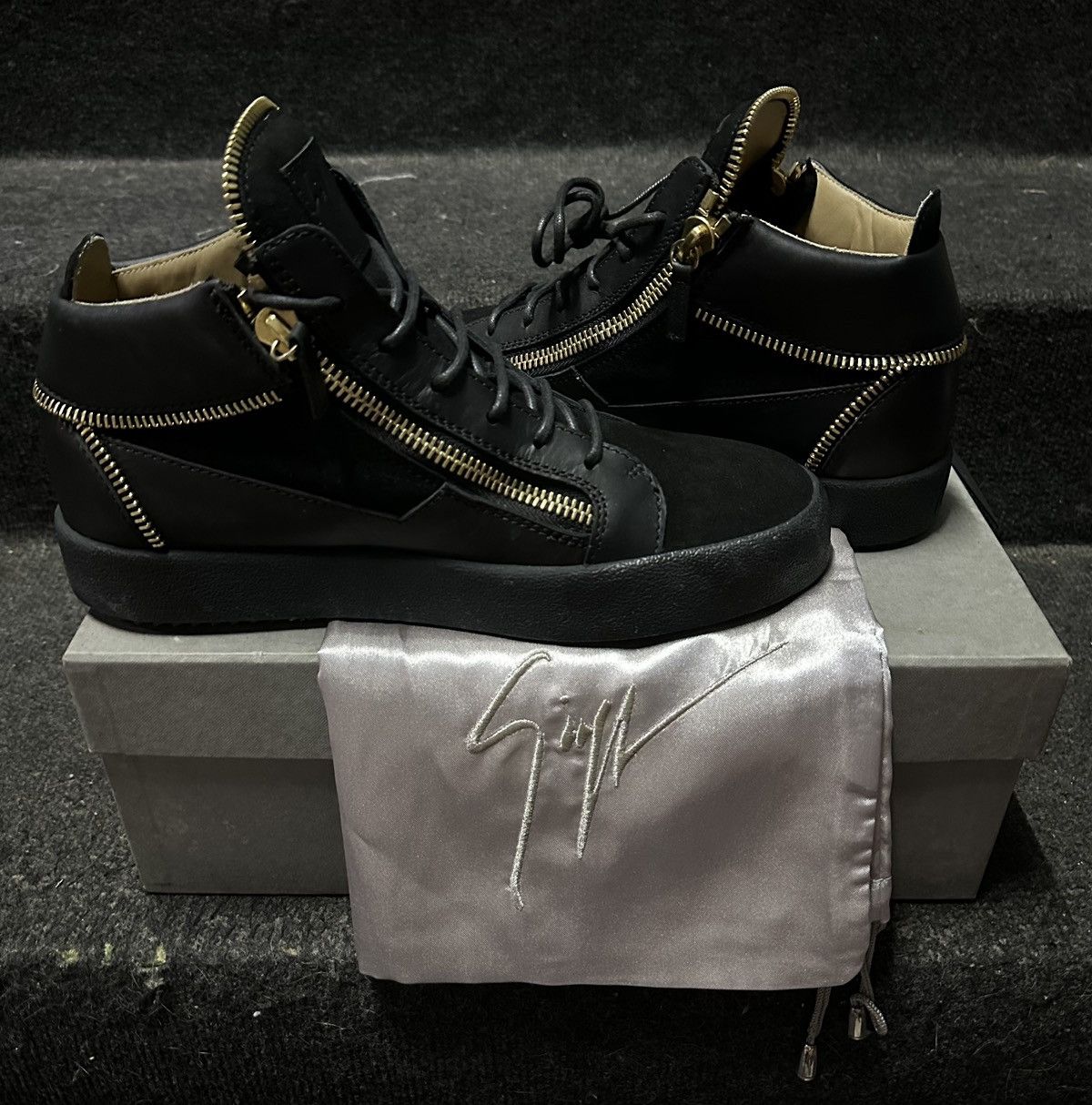 Giuseppe Zanotti Giuseppe Zanotti Mid Top Zipper Size US 9 / EU 42 - 5 Thumbnail