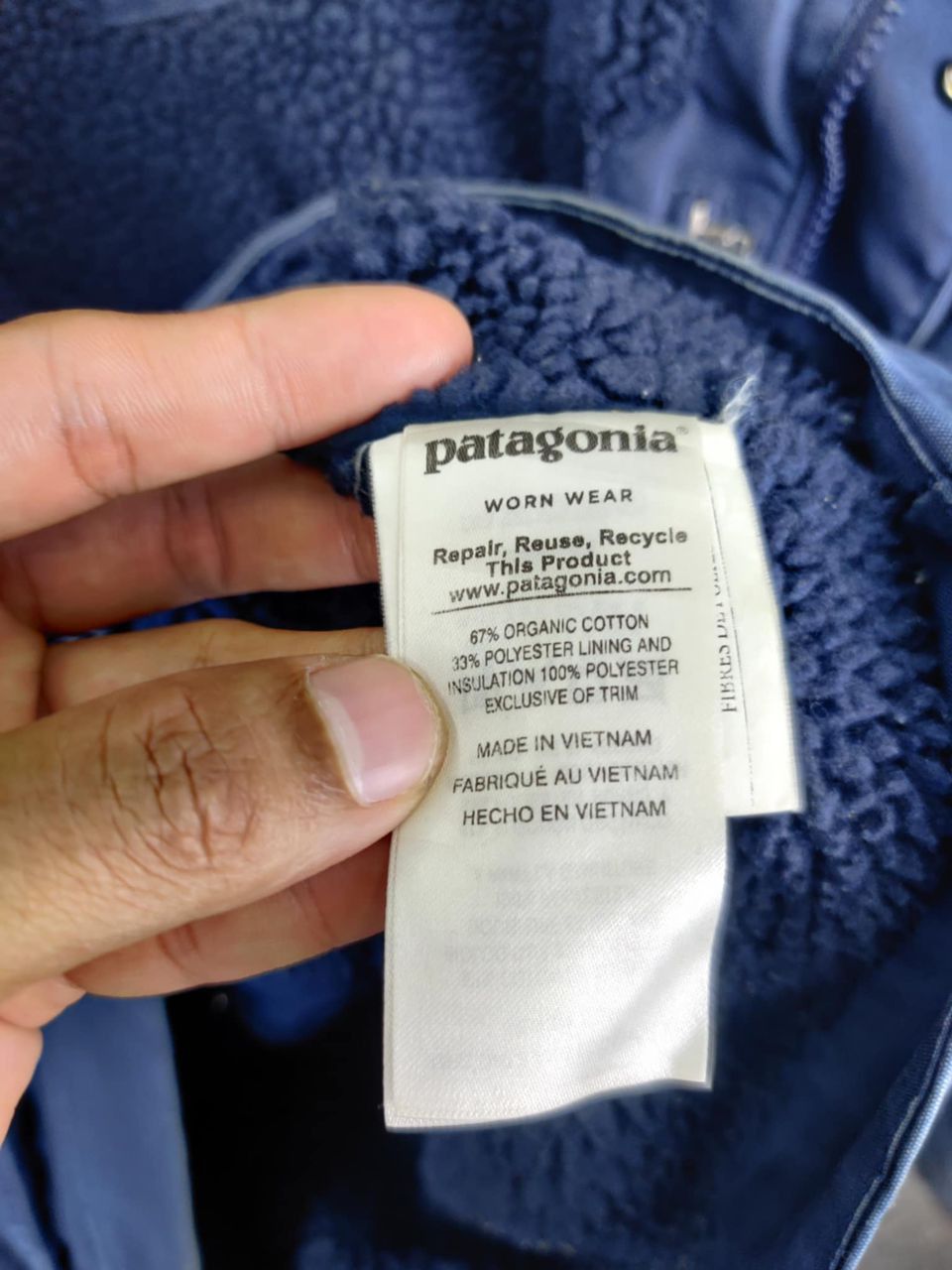 Patagonia Vintage Patagonia Maple Grove Sherpa Canvas Jacket Size US S / EU 44-46 / 1 - 10 Thumbnail