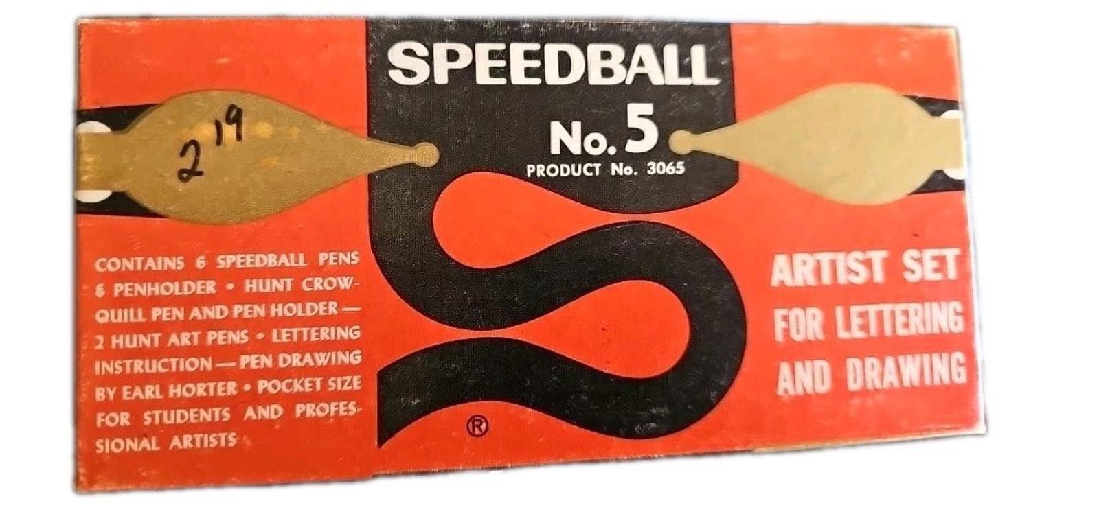 Other Vintage Hunt Speedball No. 5 Dip Pen Calligraphy Artist Set Size ONE SIZE - 1 Thumbnail