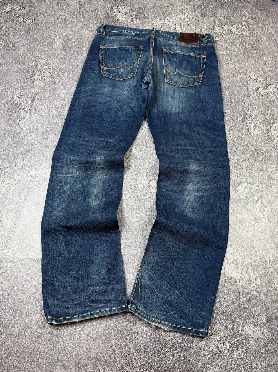 If Six Was Nine Y2K LTB If Six Was Nine Bootcut Distressed Washed Jeans Size US 36 / EU 52 - 2 Thumbnail