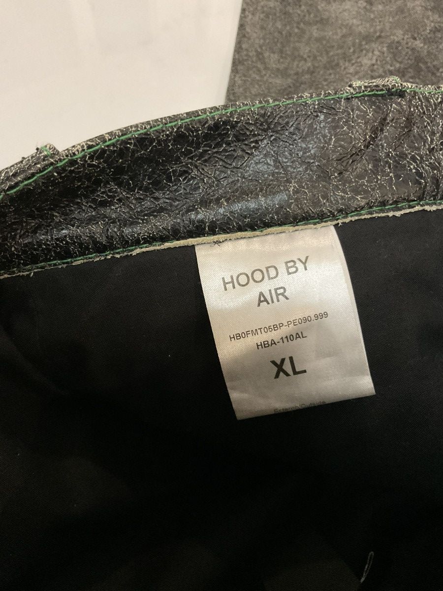 Hood By Air Hood by air leather pants Size US 34 / EU 50 - 6 Thumbnail