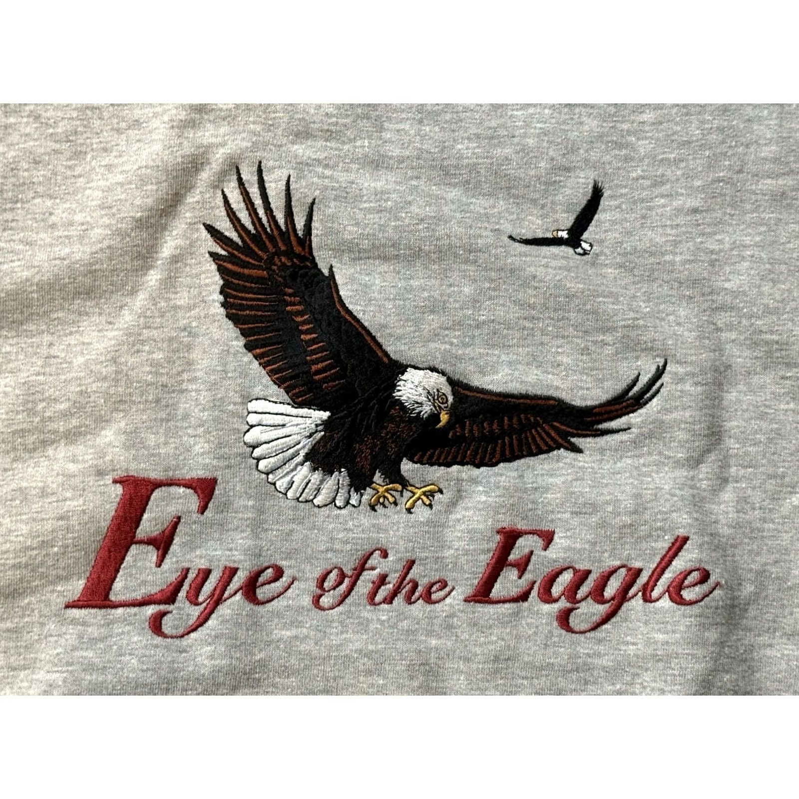 Vintage VINTAGE Headwaters Sweatshirt Crewneck NWT 90s Eye Of The Eagle Graphic Print Large USA Mens Size US L / EU 52-54 / 3 - 3 Thumbnail