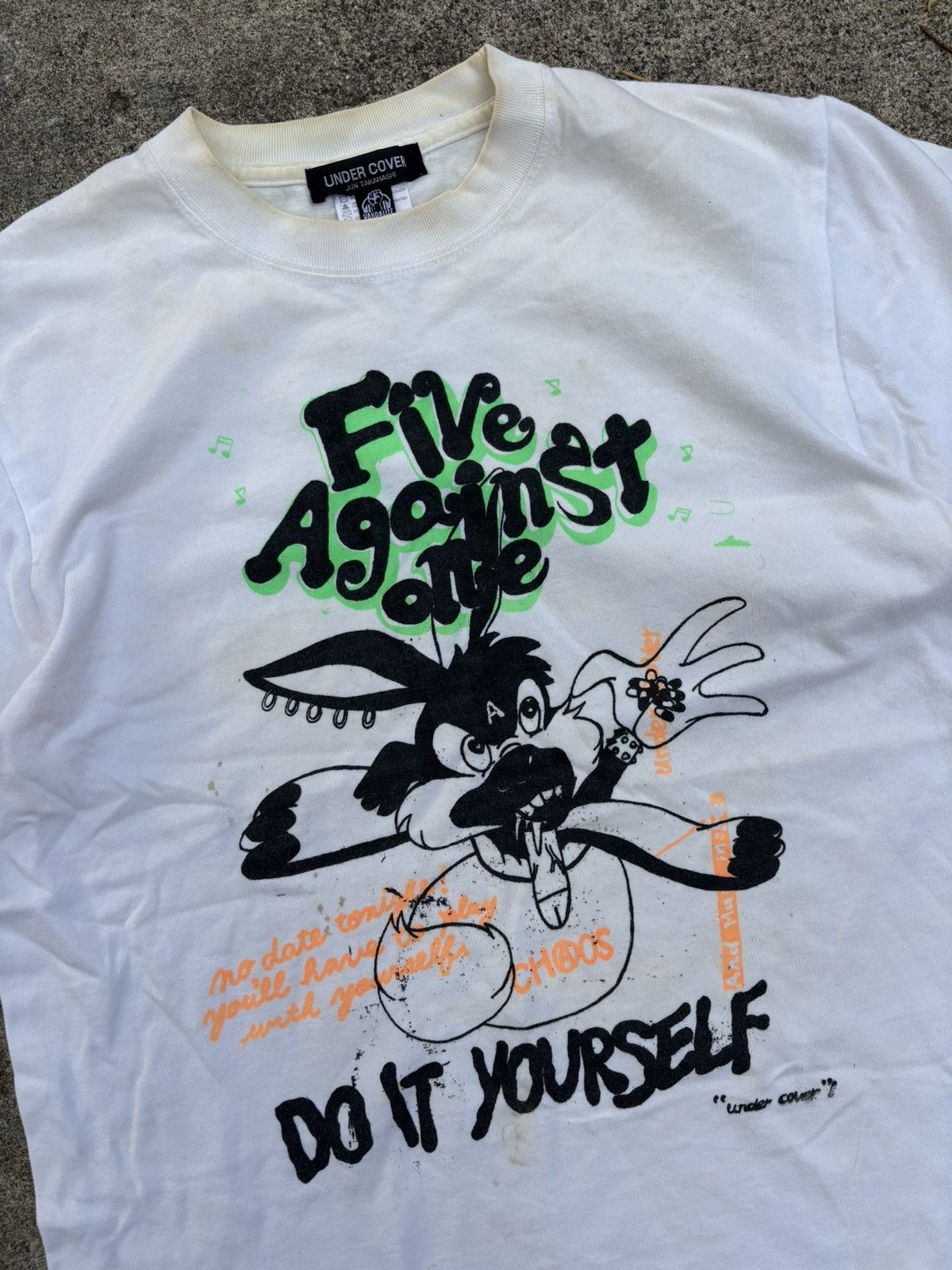 Undercover × Vandalize Undercover x Vandalize Five Against One tee Size US M / EU 48-50 / 2 - 2 Thumbnail