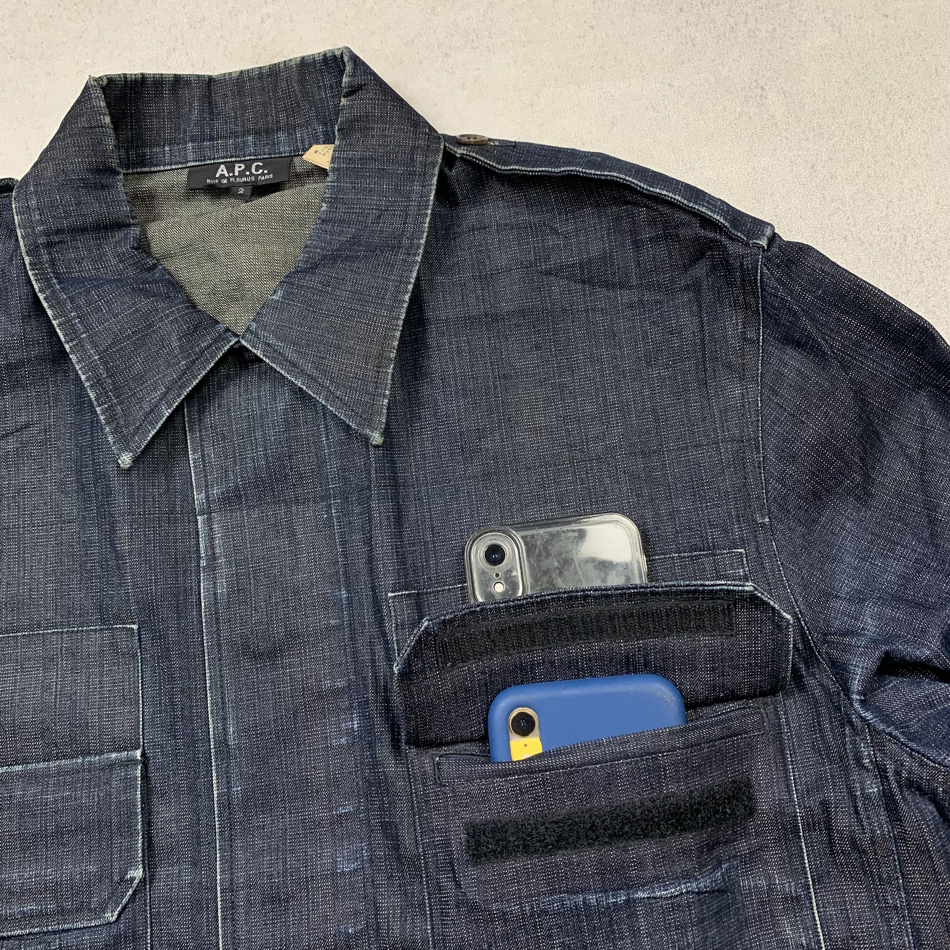 A.P.C. APC Denim Outer Shirt Jacket Size US M / EU 48-50 / 2 - 3 Thumbnail