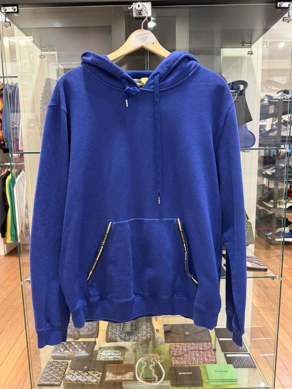 Versace Versace Hoodie - Blue Size US XXL / EU 58 / 5 - 1 Thumbnail