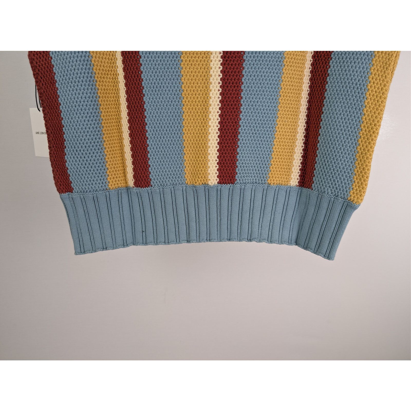 Aime Leon Dore o1rshd1 Collegaite Striped Vest in Tourmaline Size US L / EU 52-54 / 3 - 12 Thumbnail