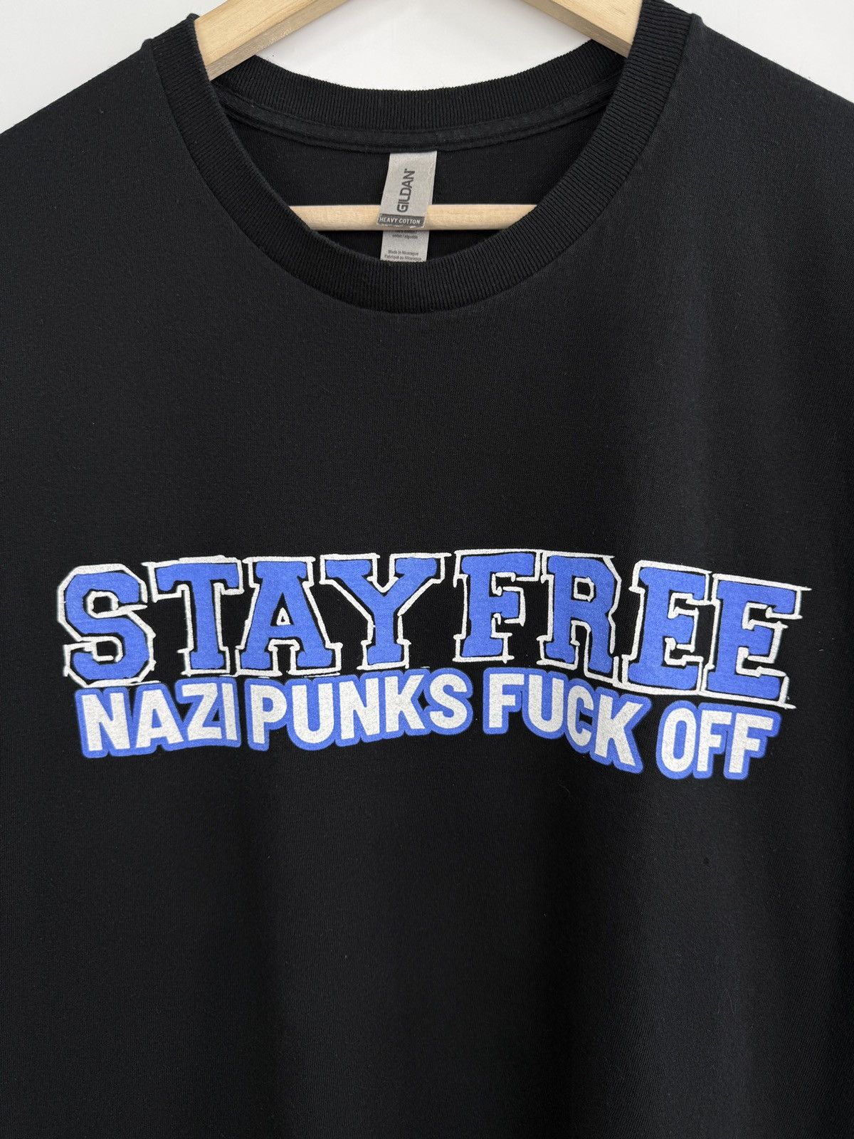 Band Tees Nazi Punks Fuck Off Hardcore Punk Anti-Racist Dead Kennedys Size US XXL / EU 58 / 5 - 5 Thumbnail