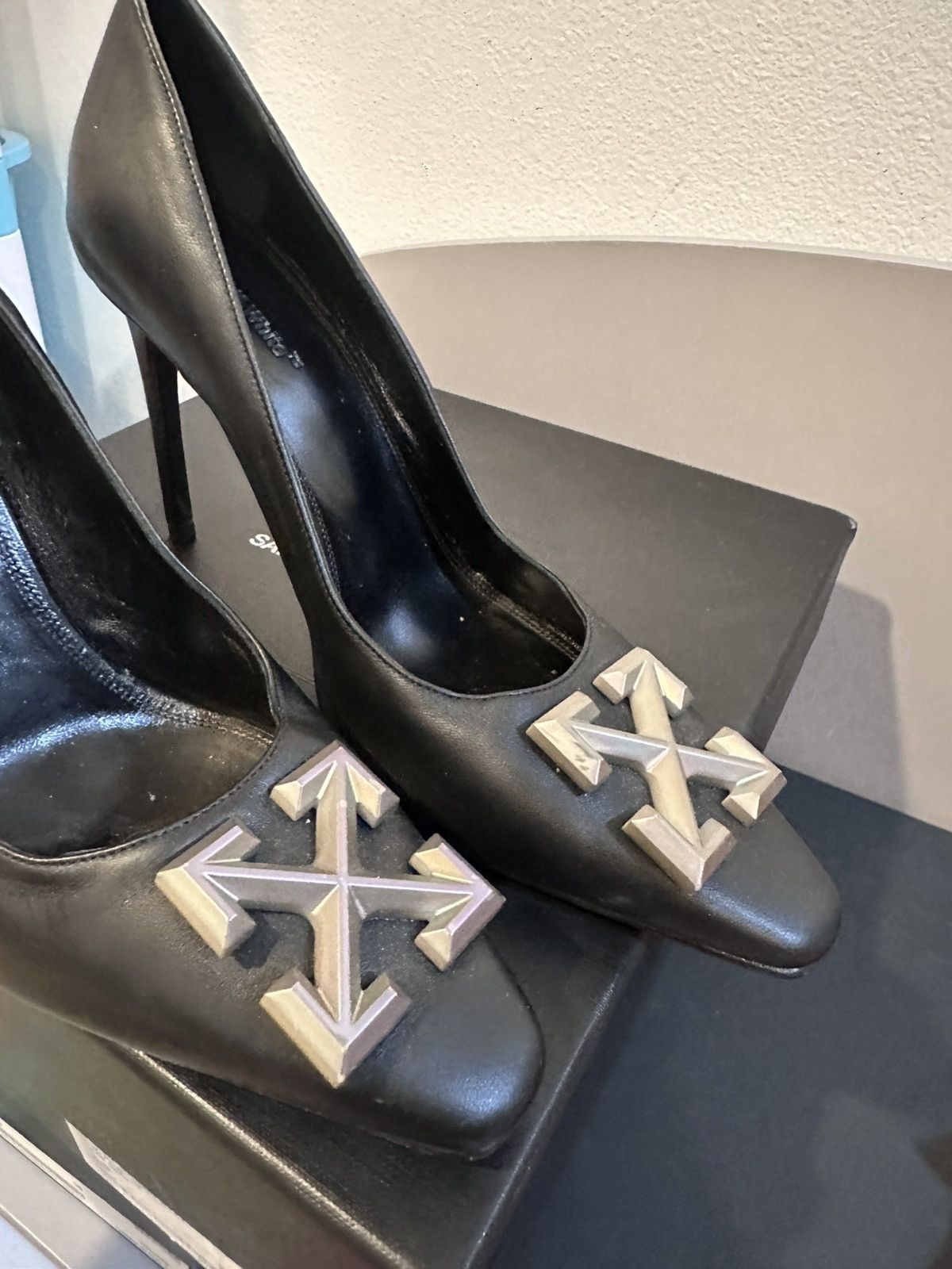Off-White Offwhite Heels . Size 38/8 Size US 8 / IT 38 - 7 Thumbnail