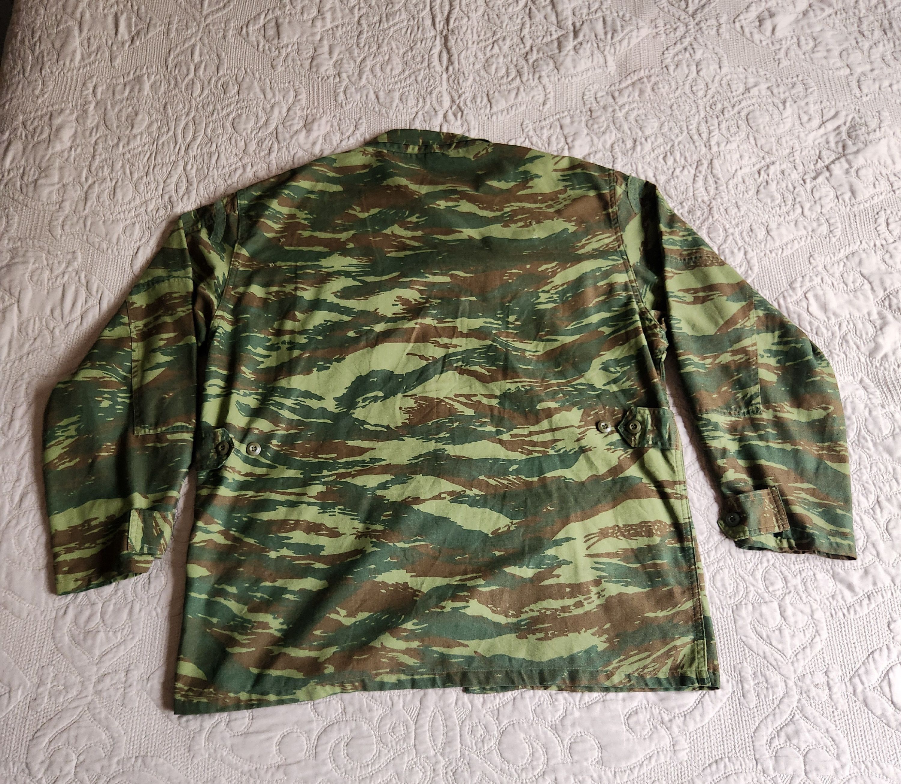 Vintage Vintage Greek Camo Shirt Size US XL / EU 56 / 4 - 3 Thumbnail