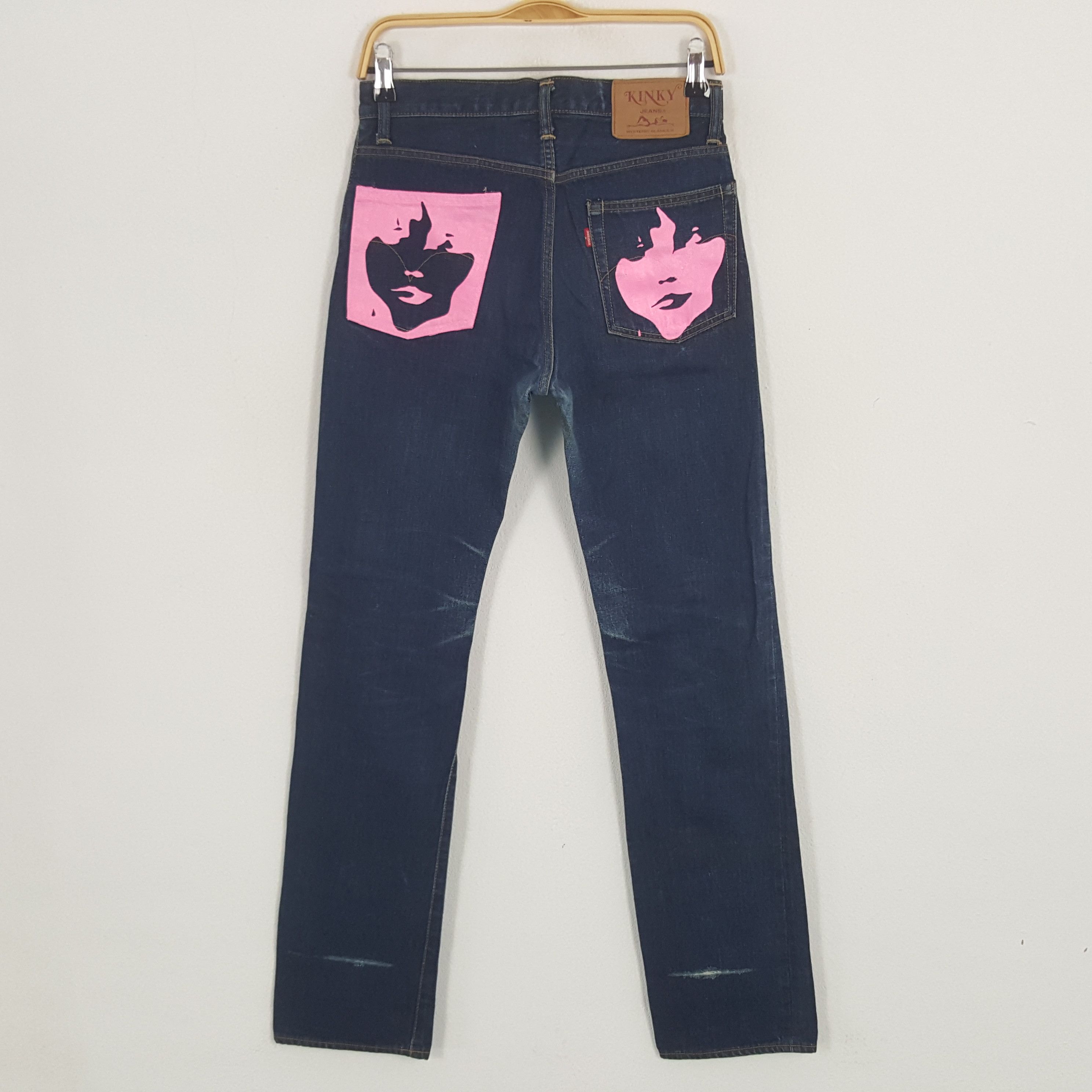 Hysteric Glamour × Vintage Vintage Hysteric Glamour Japan Custom Logo Denim Jeans Size US 28 / EU 44 - 1 Thumbnail