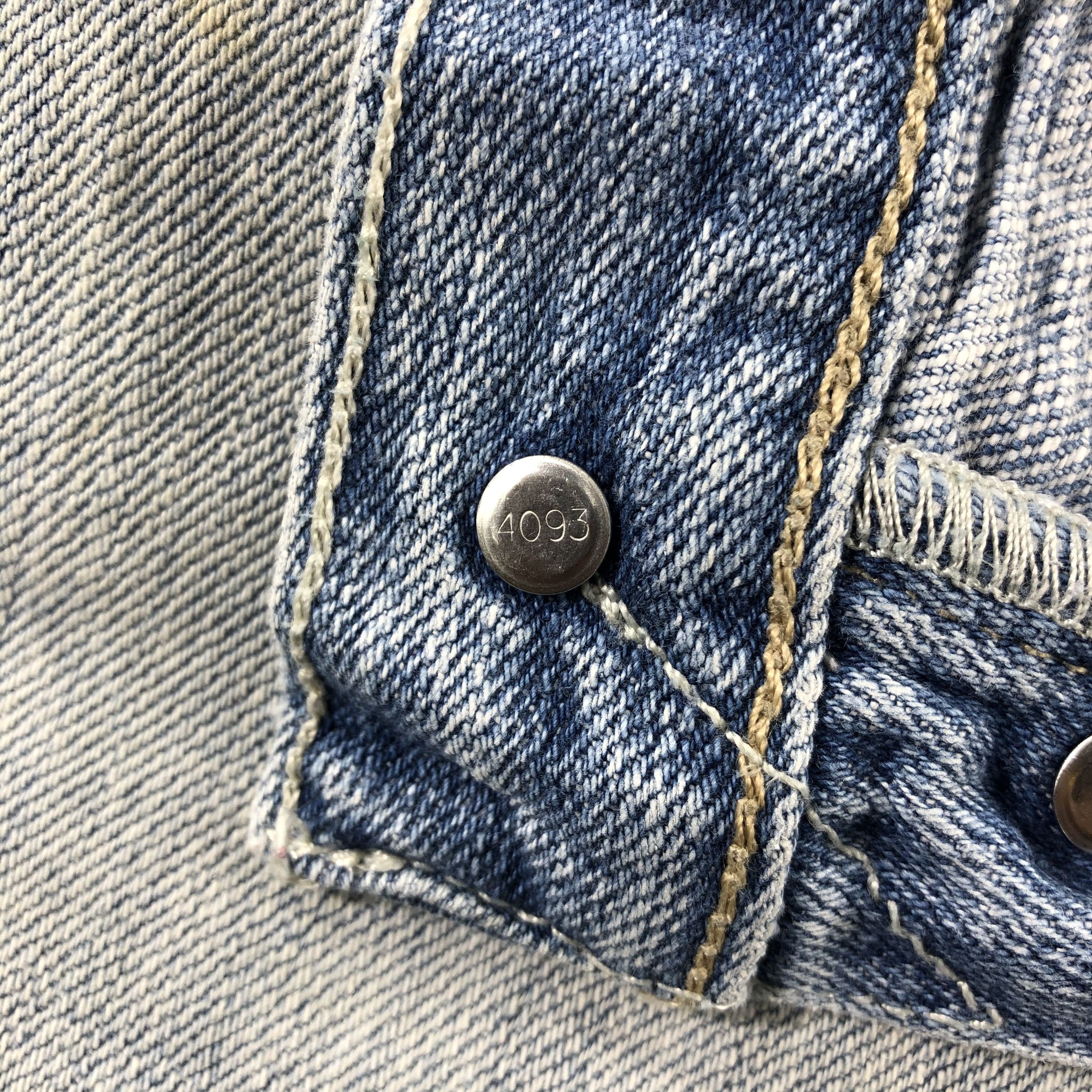 Levi's Vintage Blue Wash Levis 501 Jeans-J2494 Size US 41 - 14 Thumbnail