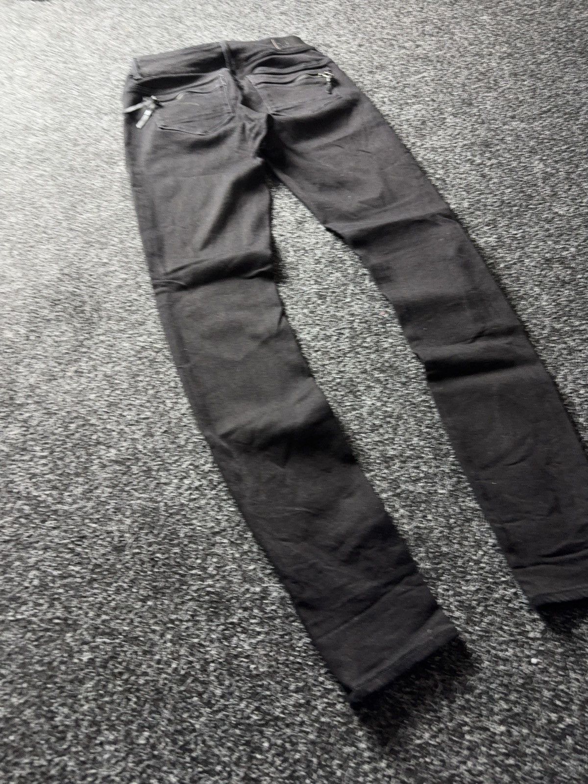 G-Star Y2K 00s vntg G-Star RAW Midge Cody Mid Skinny Black Jeans Size 28" / US 6 / IT 42 - 12 Thumbnail