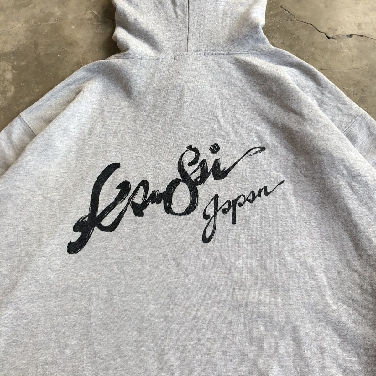 Kansai Yamamoto 🇯🇵 2000s Kansai Yamamoto Japan Big Logo Font Hoodie Grey Size US XXL / EU 58 / 5 - 3 Thumbnail