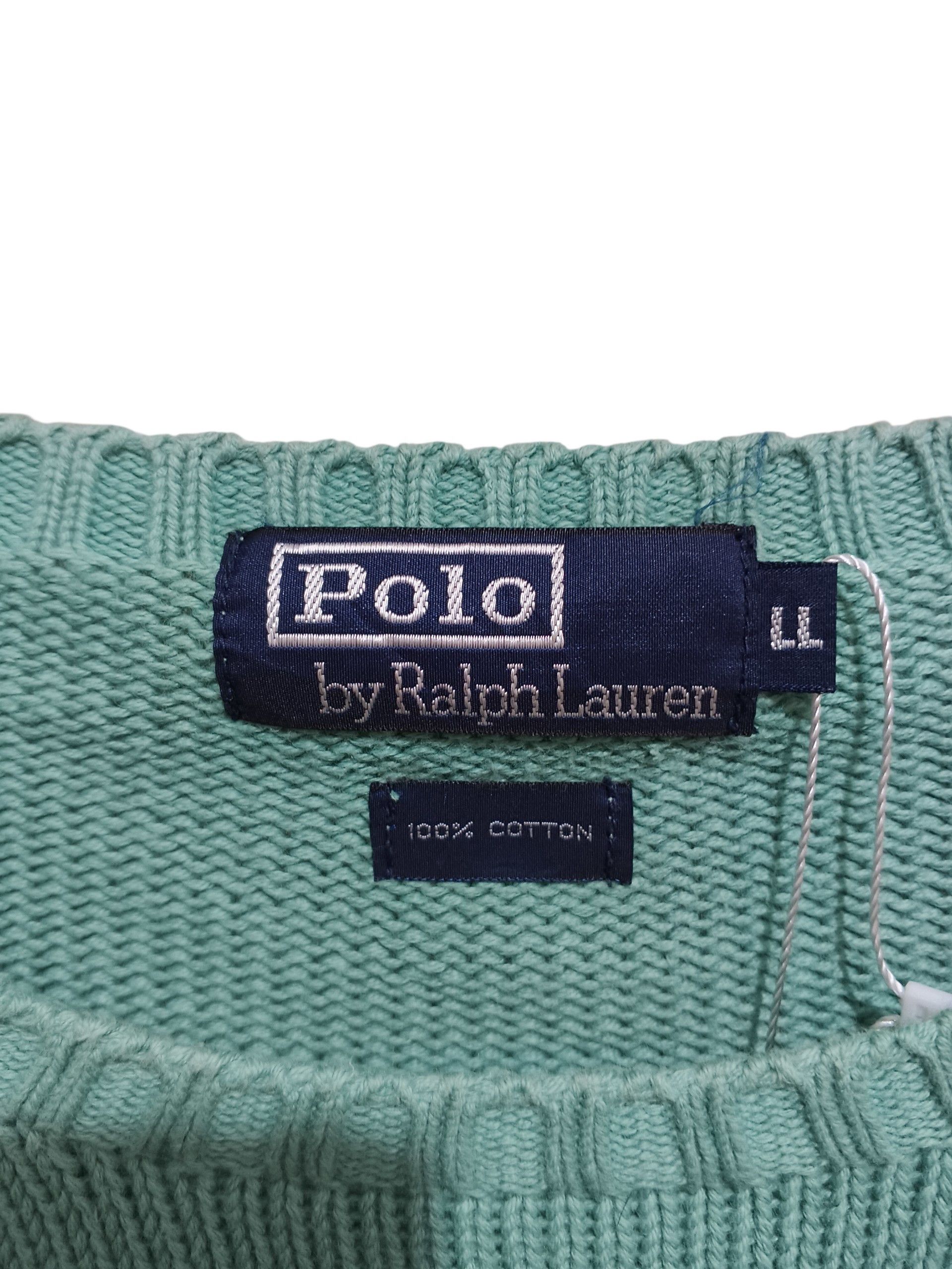 Polo Ralph Lauren 💥Vintage Polo Ralph lauren Green Knit Sweater Size US M / EU 48-50 / 2 - 4 Thumbnail