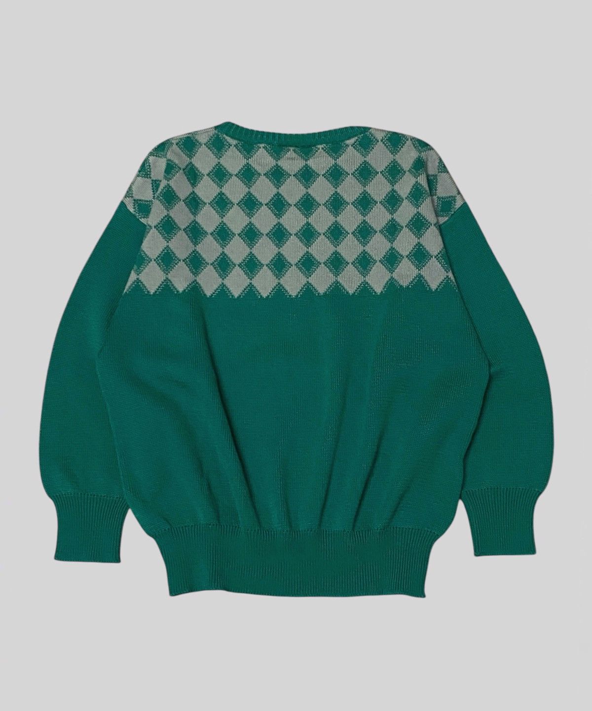 Givenchy × Vintage Archives❗️1990s Givenchy Gentleman Retro Boxy Sweater Size US S / EU 44-46 / 1 - 8 Thumbnail