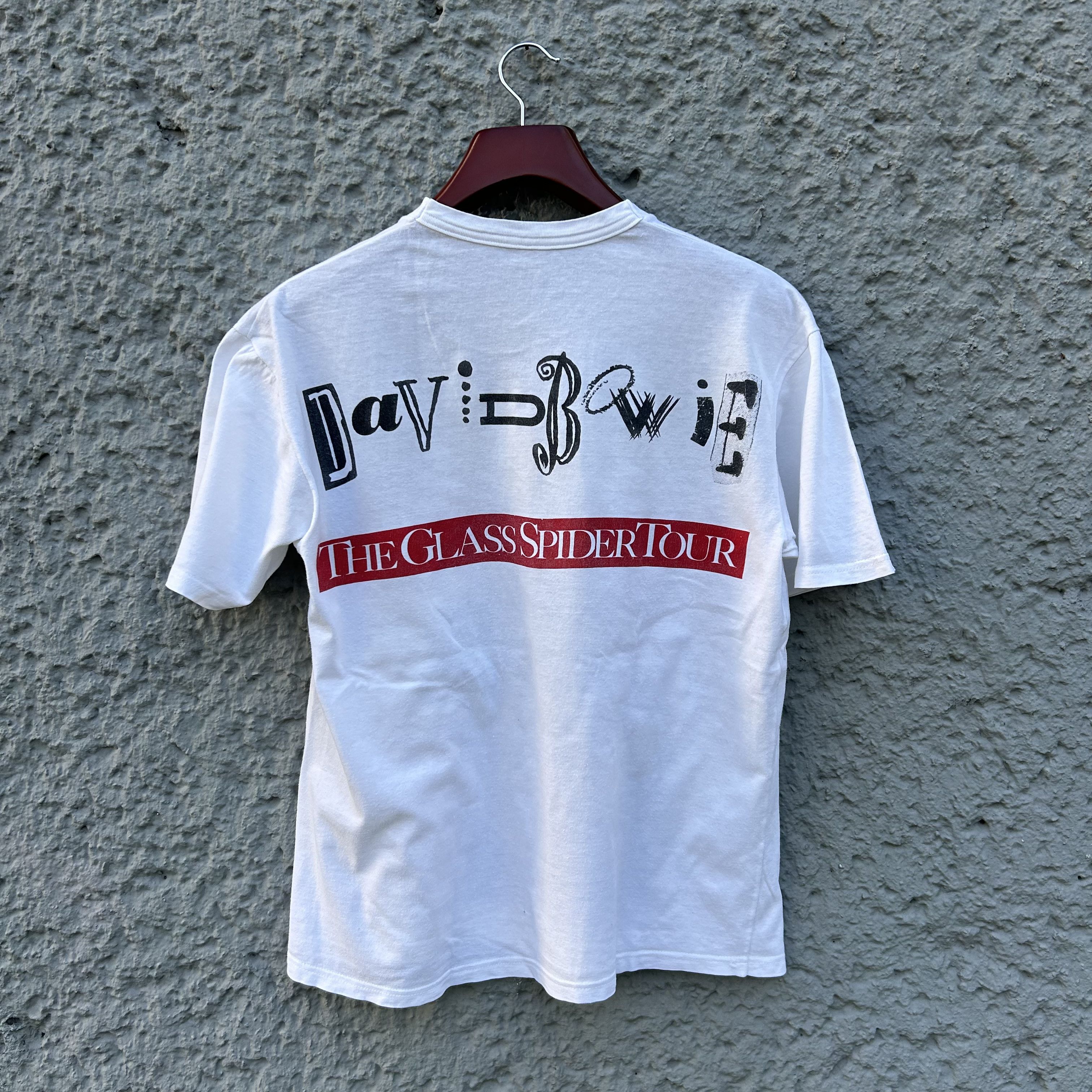 Band Tees Vintage David Bowie "The Glass Spider Tour" T-Shirt Tee 1987 Size US M / EU 48-50 / 2 - 2 Thumbnail