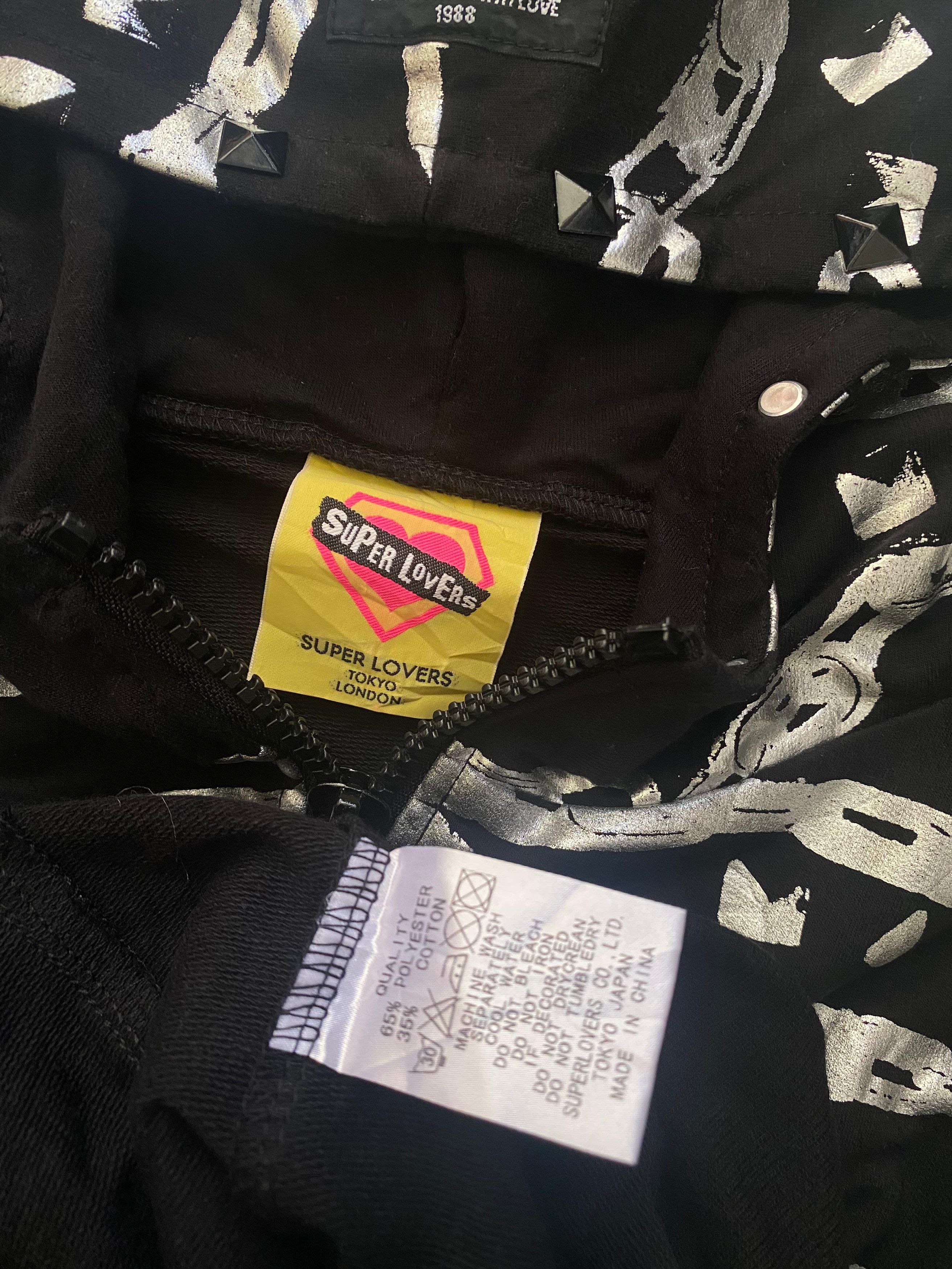 Japanese Brand Super Lovers Chain Zip up Hoodie Size US M / EU 48-50 / 2 - 6 Thumbnail