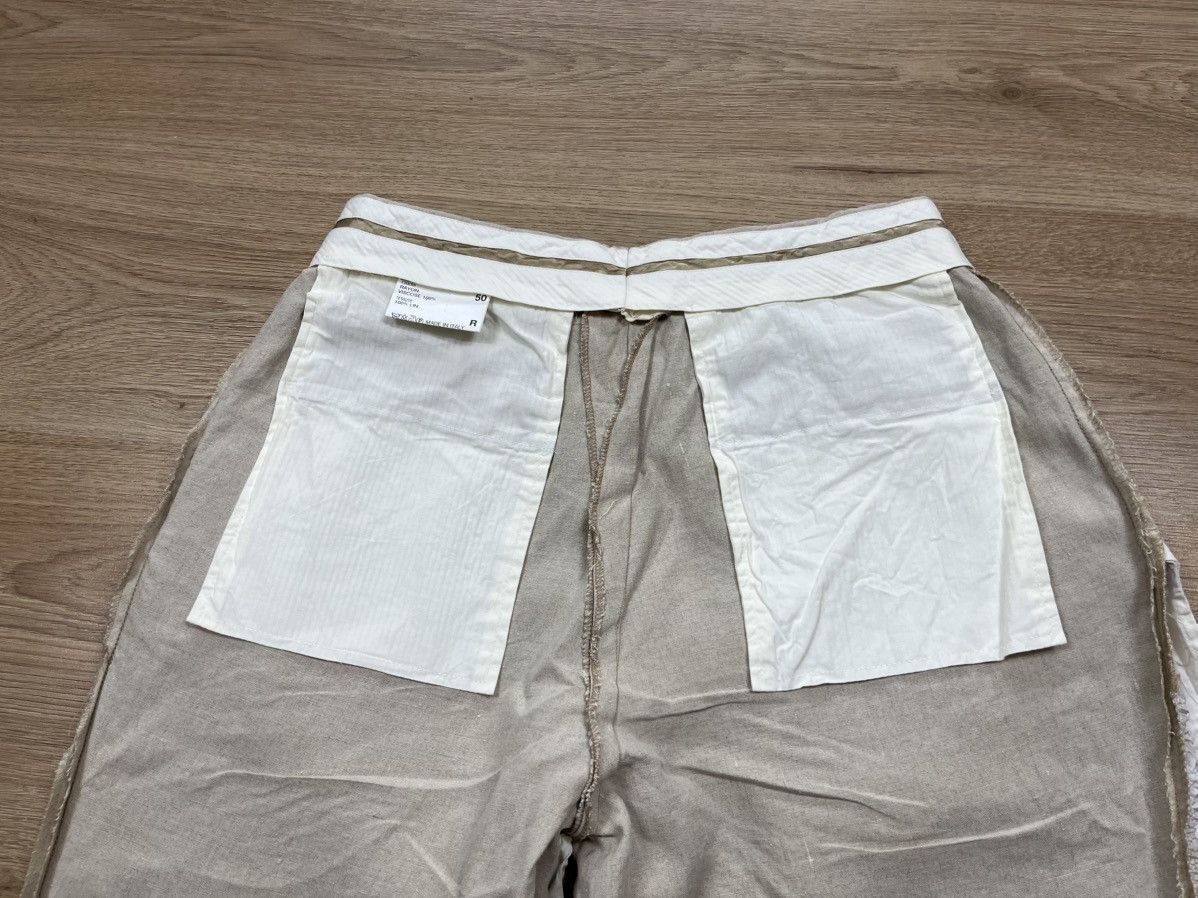Celine Vintage CELINE HOMME 100% Linen Trousers Pants Beige Italy Size US 30 / EU 46 - 17 Thumbnail