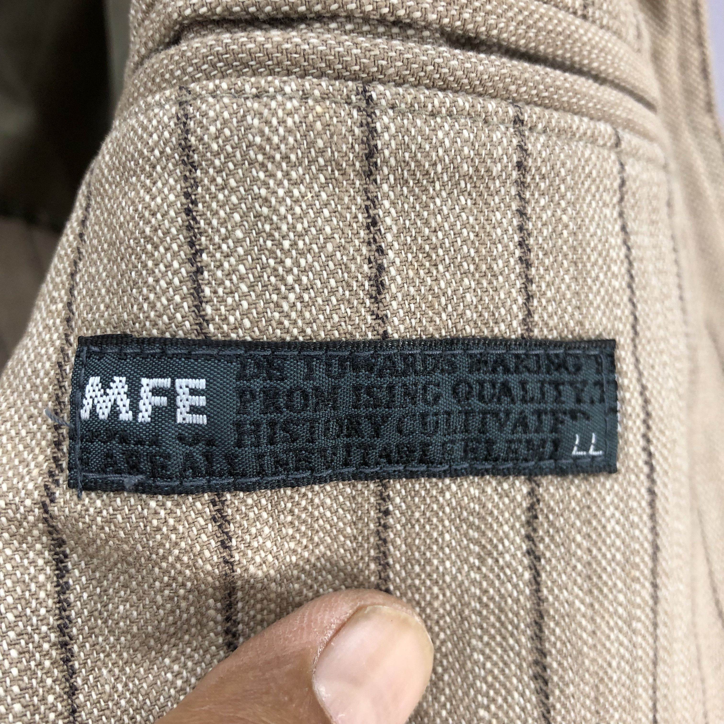 Japanese Brand × Vintage Vintage MFE Hickory Chore Jacket Jacket | BS63209. Size US L / EU 52-54 / 3 - 6 Thumbnail