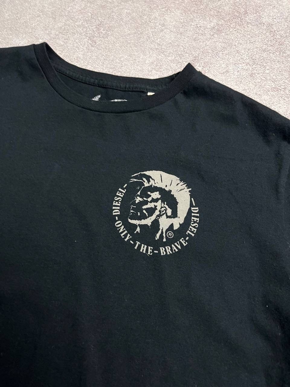 Diesel × Vintage Vintage Diesel Only The Brave Boxy T-shirt L Y2K Size US L / EU 52-54 / 3 - 3 Thumbnail
