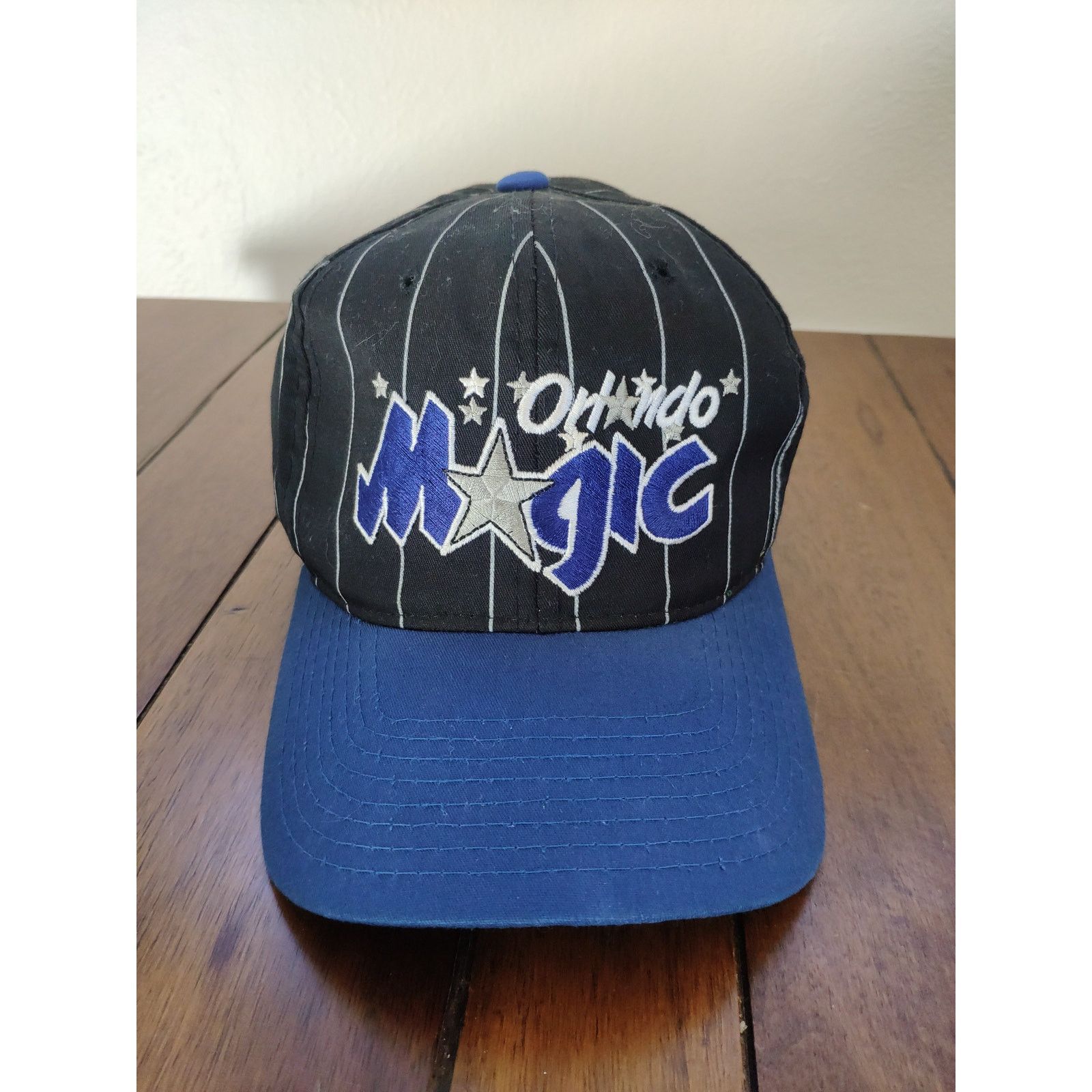 Starter Vintage 90s Orlando Magic Starter Pinstripe Snapback Hat Size ONE SIZE - 1 Thumbnail