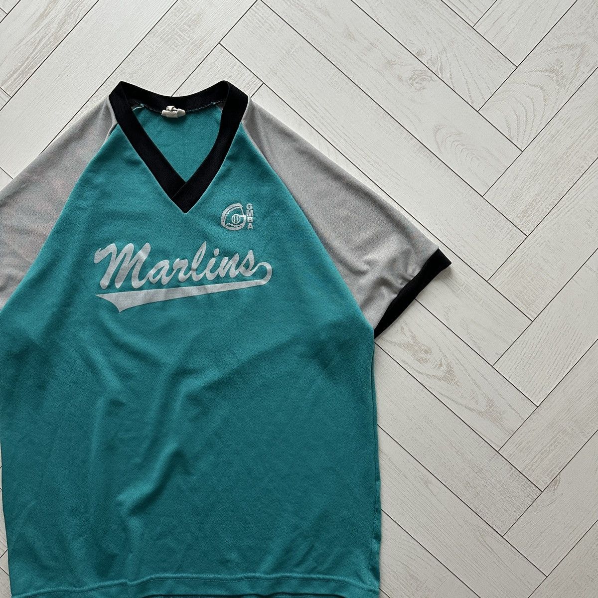 Other Vintage 80s Darby GMBA sportswear Marlins jersey Canada y2k Size US L / EU 52-54 / 3 - 5 Thumbnail