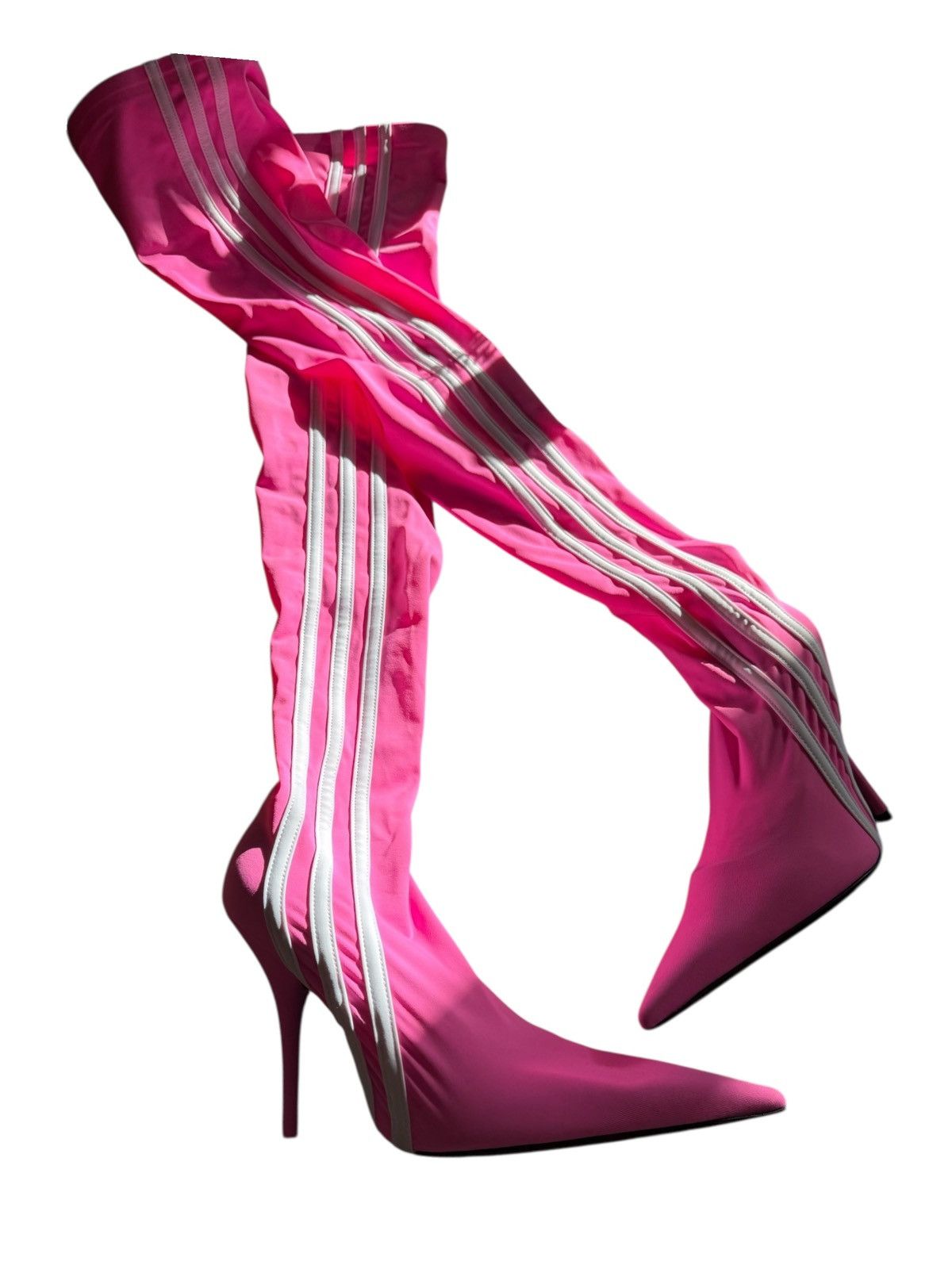 Balenciaga Balenciaga adidas pink high heels Size US 6 / IT 36 - 3 Thumbnail